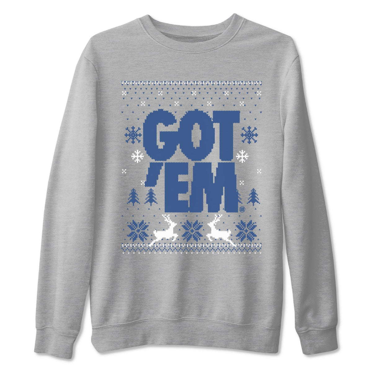 11s Diffused Blue shirts to match jordans Christmas Gift Got Em Ugly Sweater sneaker match tees Air Jordan 11 Retro Diffused Blue match shoes to clothes Drip Gear Zone unisex cotton Heather Grey 2 shirts