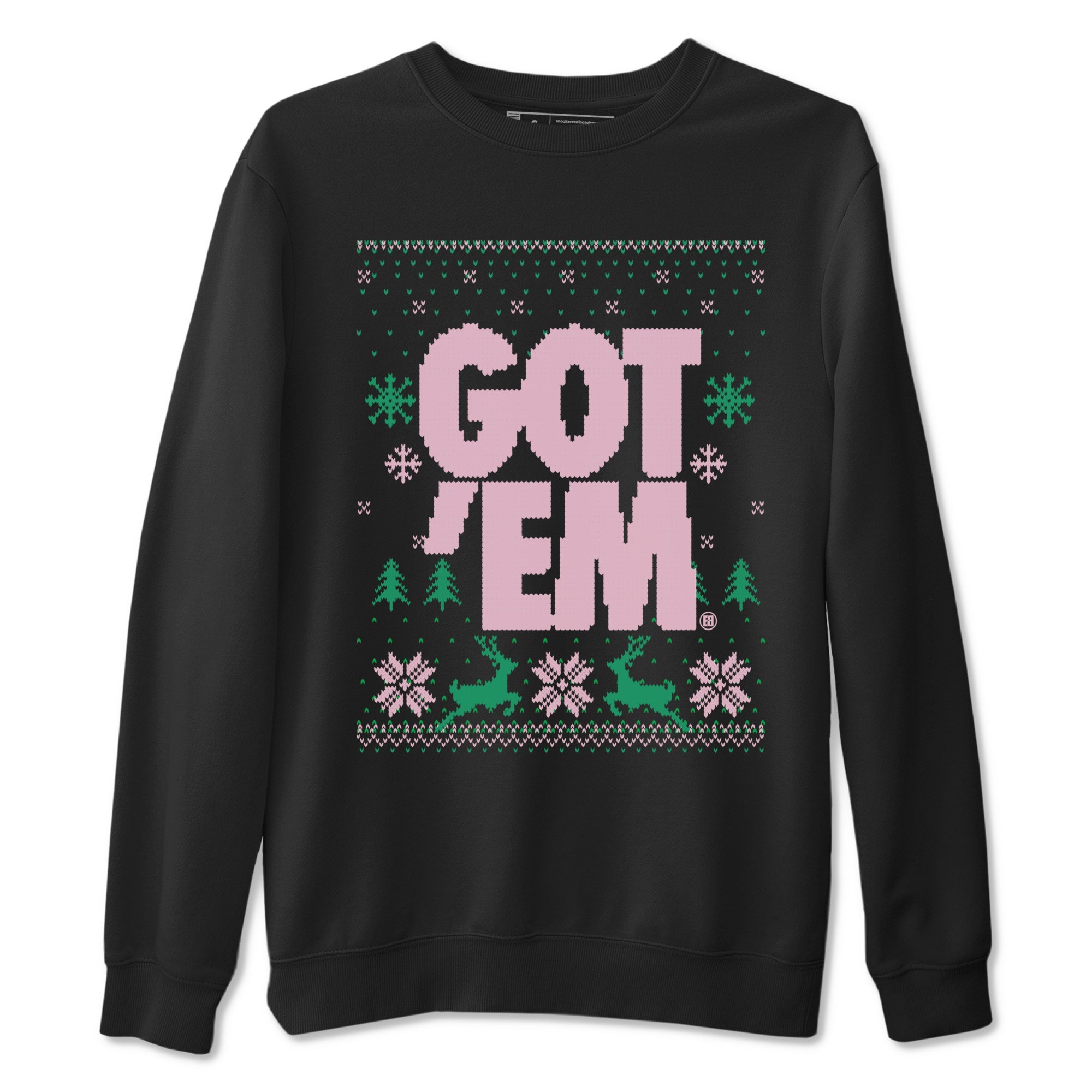 Dunk Low Retro SE Medium Soft Pink Malachite shirts to match jordans Christmas Gift Got Em Ugly Sweater sneaker match tees Dunk Medium Soft Pink Malachite match shoes to clothes Drip Gear Zone unisex cotton Black 2 shirts