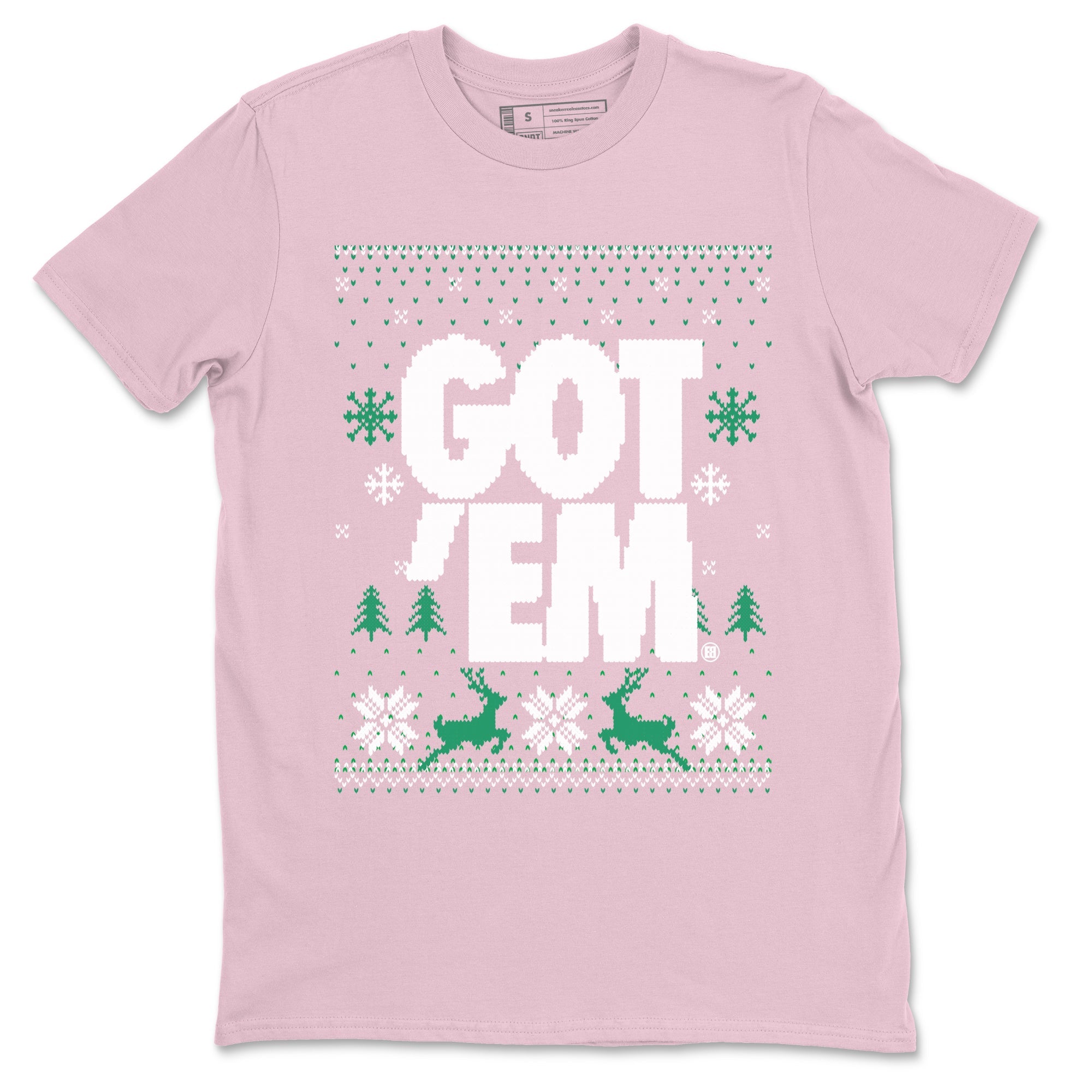 Dunk Low Retro SE Medium Soft Pink Malachite shirts to match jordans Christmas Gift Got Em Ugly Sweater sneaker match tees Dunk Medium Soft Pink Malachite match shoes to clothes Drip Gear Zone unisex cotton Pink 2 shirts