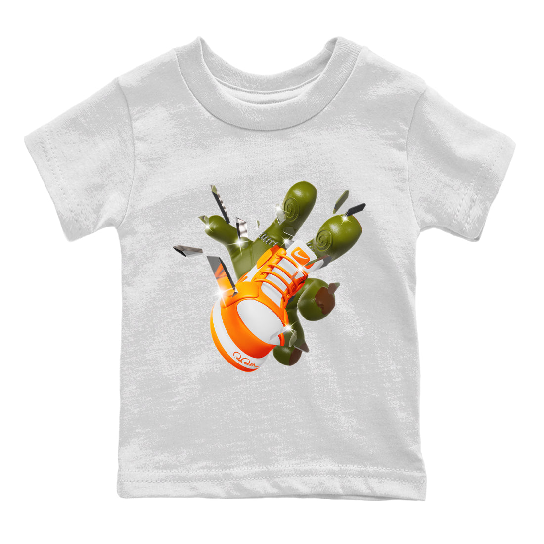 Air Jordan 1 Starfish shirt to match jordans Got Em Zombie Hand sneaker tees halloween dress AJ1 Starfish Drip Gear Zone Baby Toddler White 2 T-Shirt