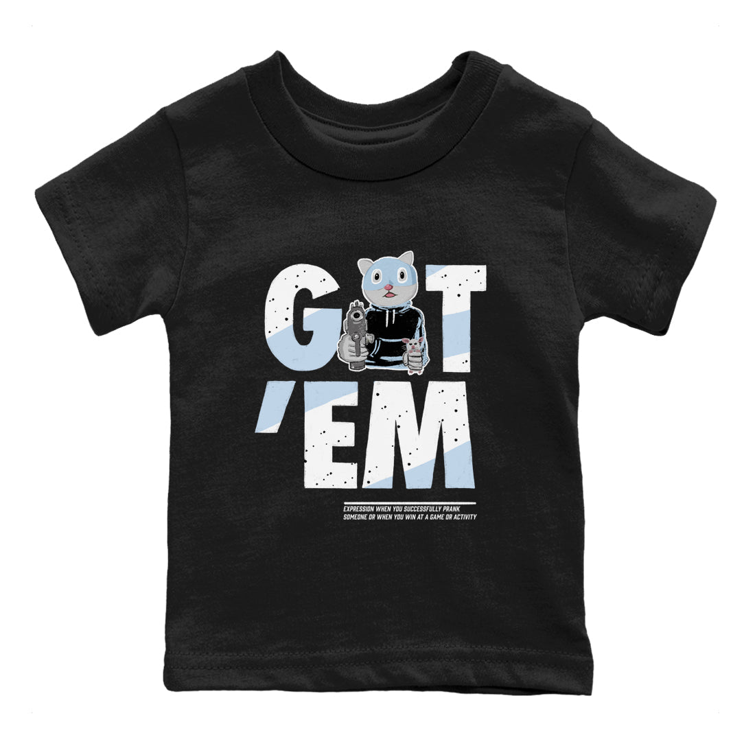6s Reverse Cookies shirt to match jordans Got'em Cat sneaker tees Air Jordan 6 Reverse Cookies Drip Gear Zone baby toddler Black 2 cotton Shirt