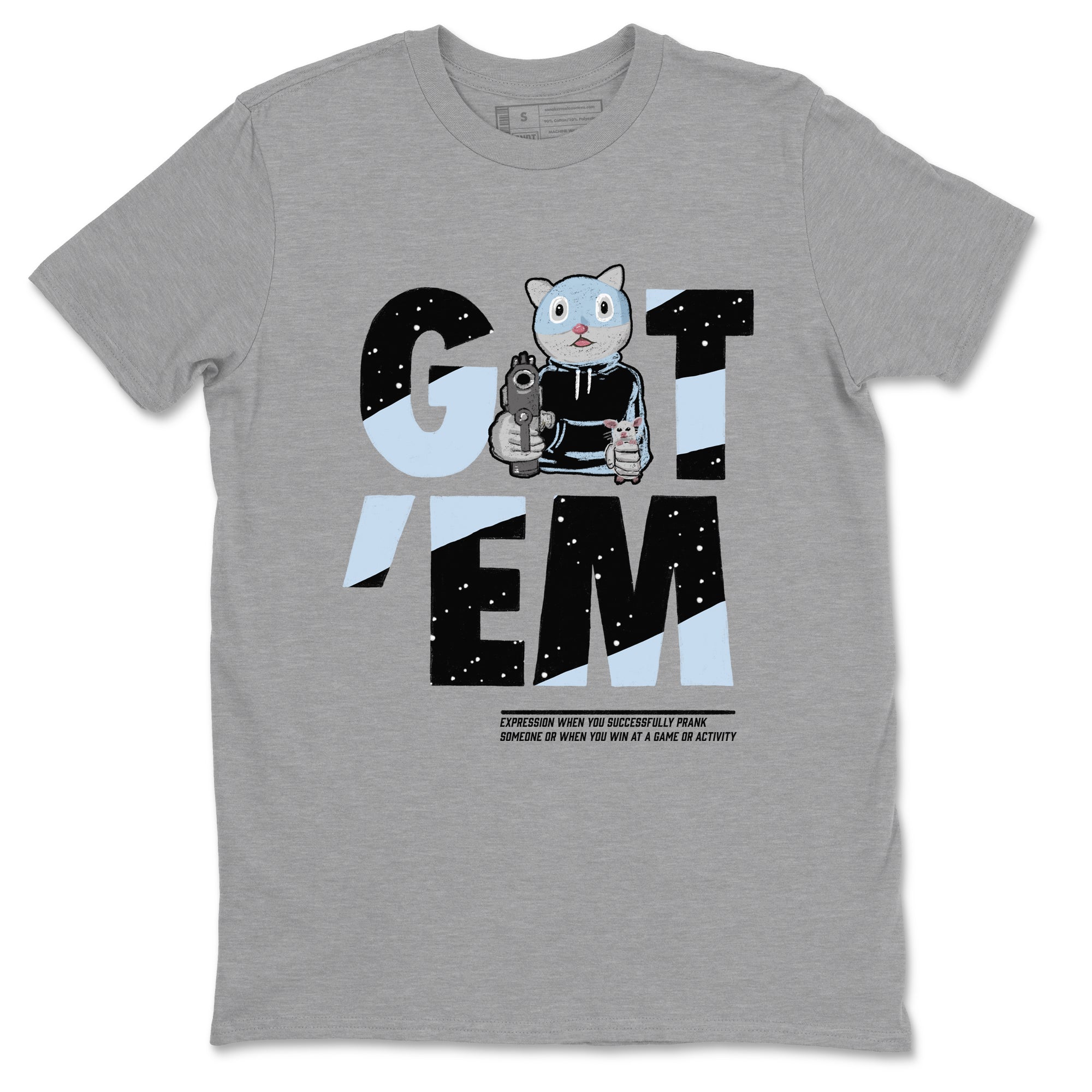 6s White Black shirt to match jordans Got'em Cat sneaker tees Air Jordan 6 White Black Drip Gear Zone unisex cotton Heather Grey 2 crew neck shirt