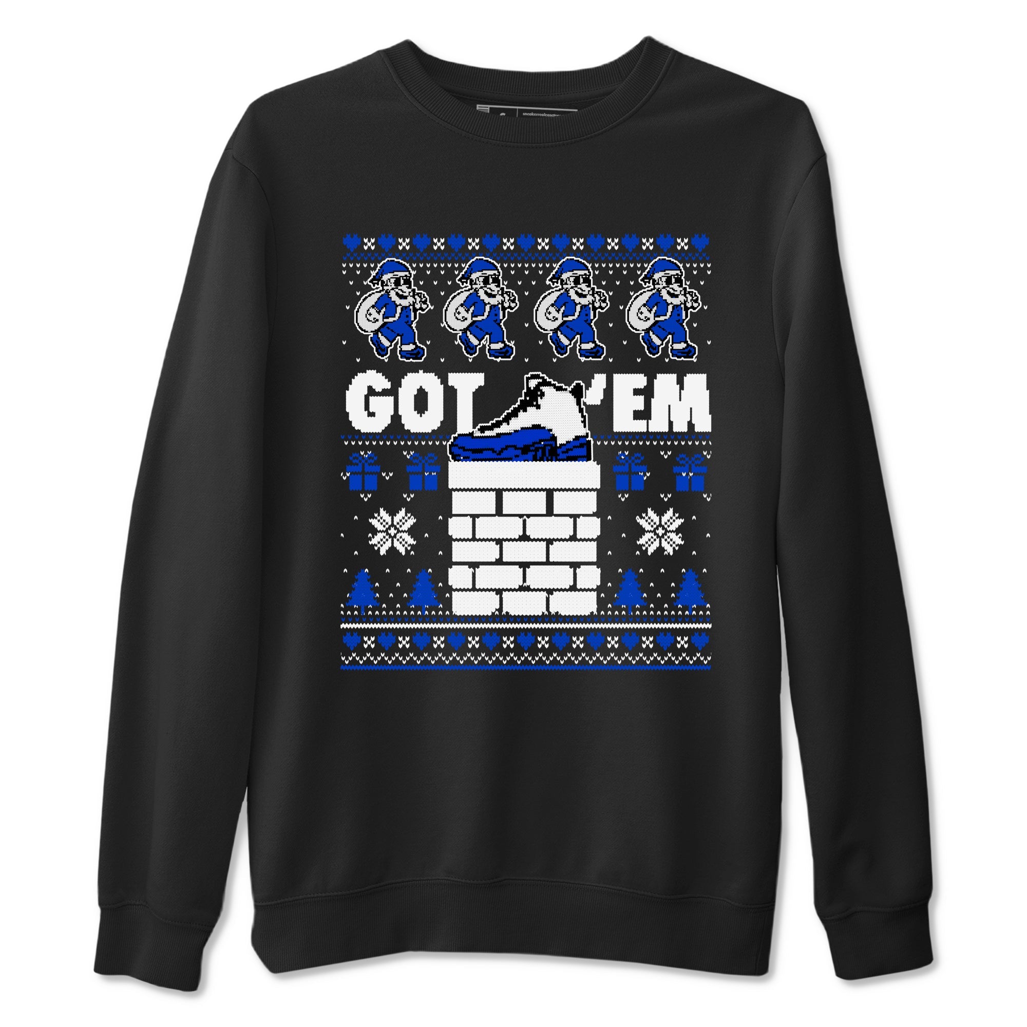 Air Jordan 13 Blueberry t-shirts to match sneakers Got'em Santa sneaker match tees Air Jordan 13 Blueberry match shoes to clothes Drip Gear Zone unisex cotton Black 2 shirts