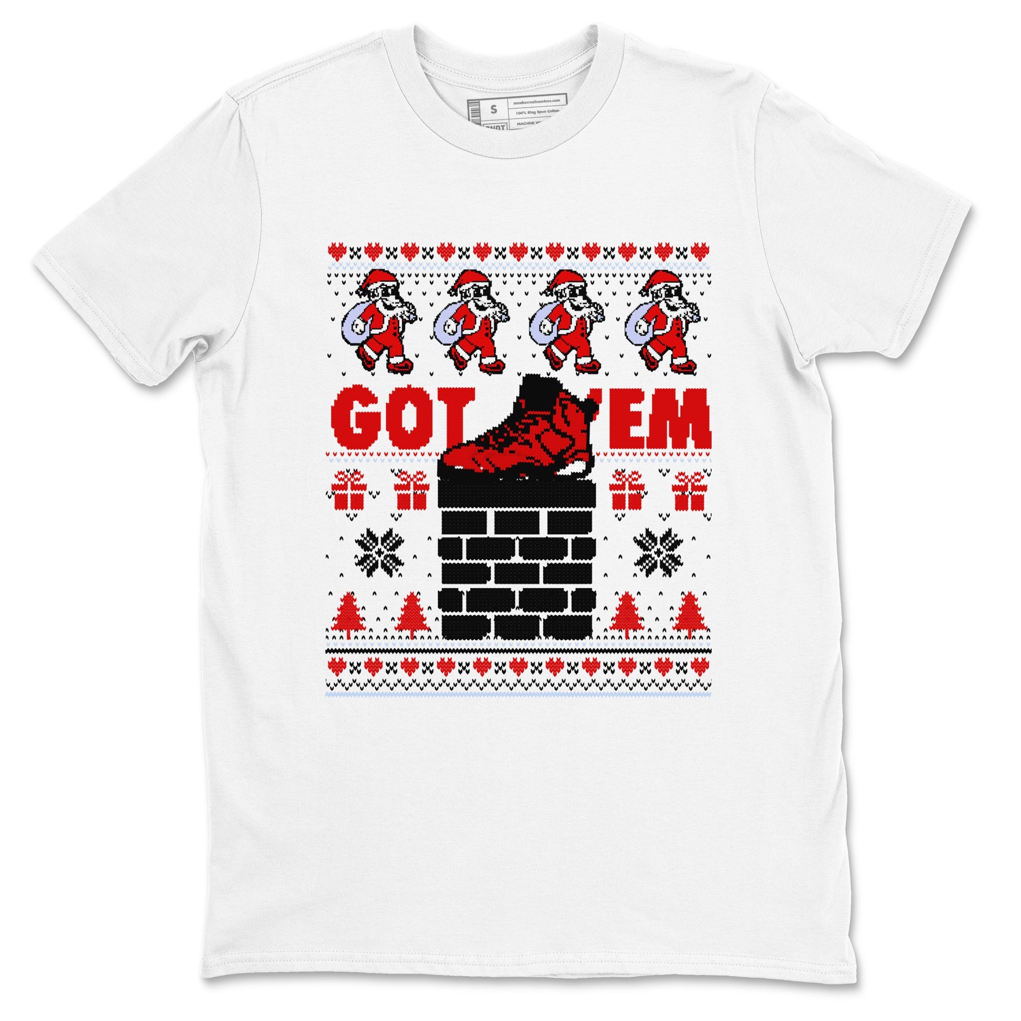 6s Toro Bravo shirts to match jordans Got'em Santa sneaker match tees Air Jordan 6 Toro Bravo match shoes to clothes Drip Gear Zone unisex cotton White 2 shirts