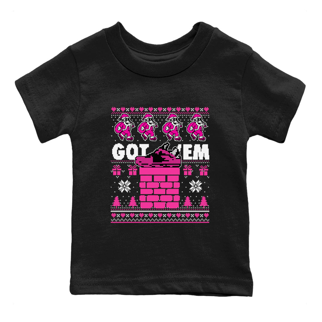 Nike KD 4 Retro Aunt Pearl shirts to match jordans Got'em Santa sneaker match tees Nike KD 4 Aunt Pearl match shoes to clothes Drip Gear Zone Youth Baby Black 2 tee