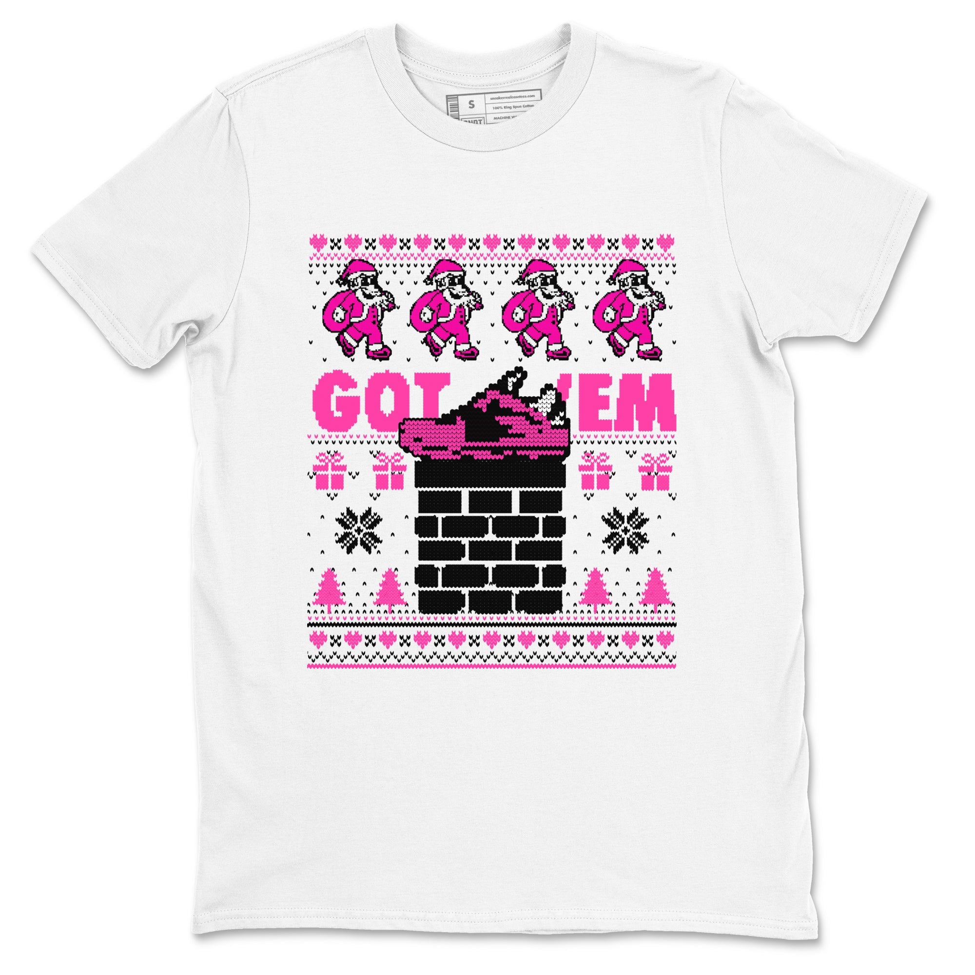 Nike KD 4 Retro Aunt Pearl shirts to match jordans Got'em Santa sneaker match tees Nike KD 4 Aunt Pearl match shoes to clothes Drip Gear Zone unisex cotton White 2 shirts