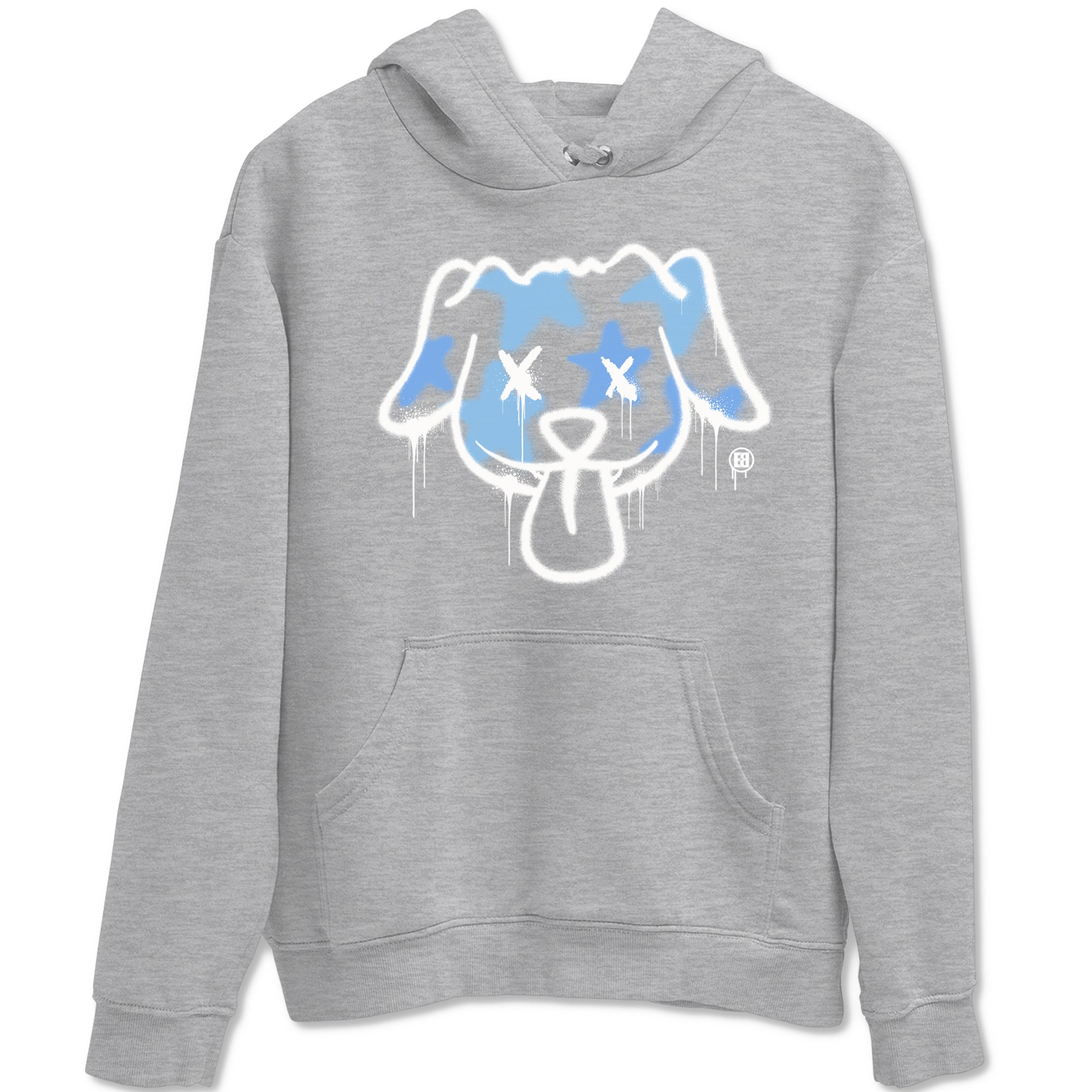 11s Legend Blue shirts to match jordans Graffiti Dog sneaker match tees Air Jordan 11 Legend Blue match shoes to clothes Drip Gear Zone unisex cotton Heather Grey 2 shirts