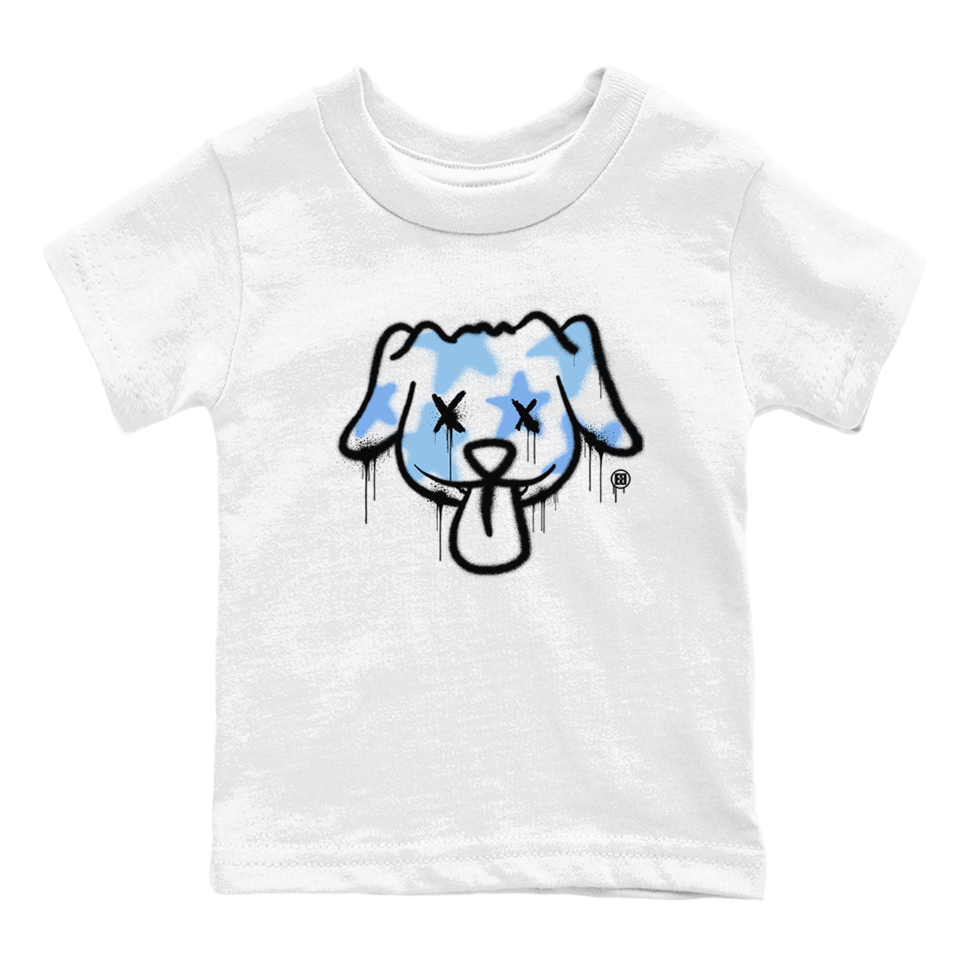11s Legend Blue shirts to match jordans Graffiti Dog sneaker match tees Air Jordan 11 Legend Blue match shoes to clothes Drip Gear Zone Youth Baby White 2 tee