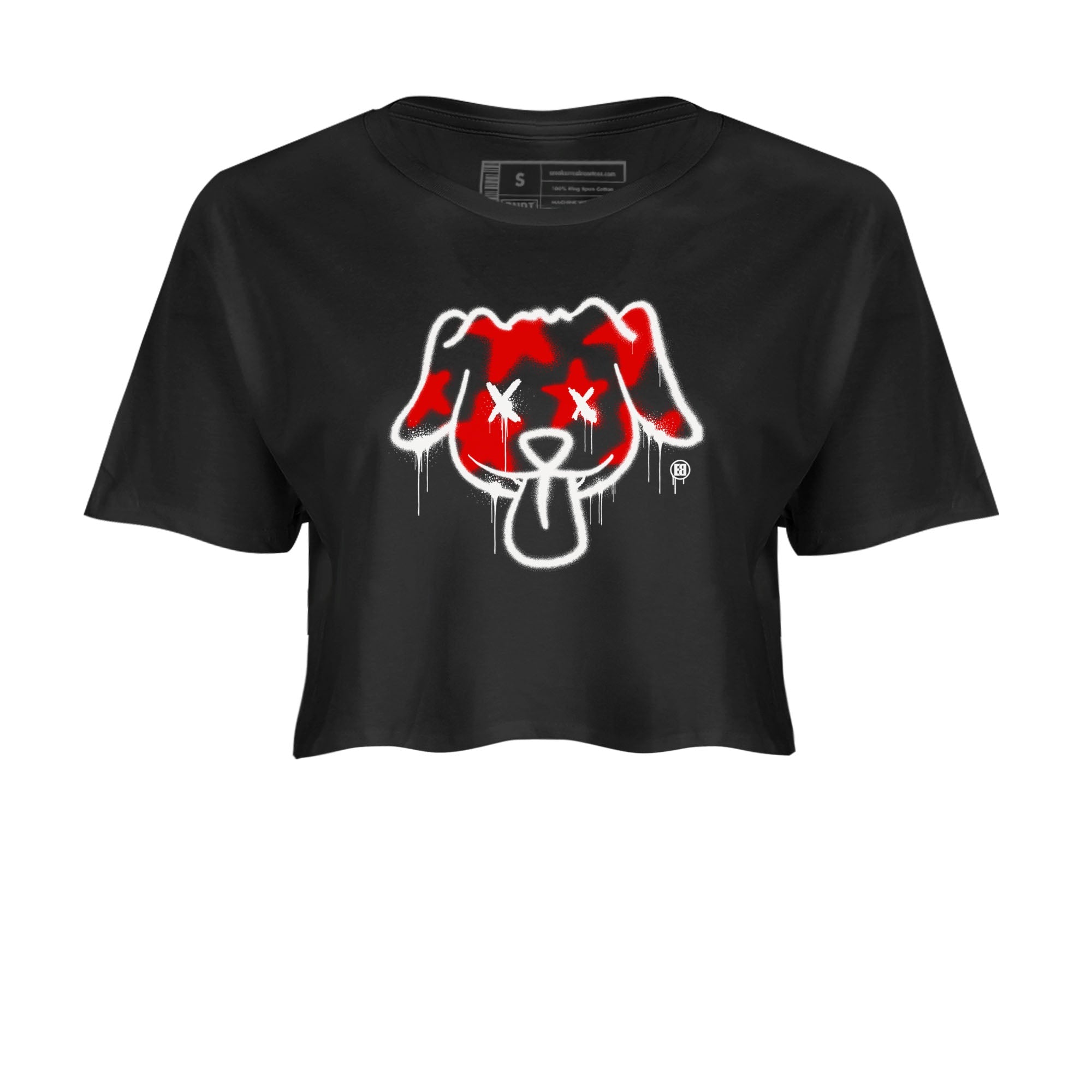 Air Jordan 12 Retro Taxi Flip shirts to match jordans Graffiti Dog Spangled Banner T-Shirt for Independence Day sneaker match tees 12s Red Taxi Drip Gear Zone Black 2 crop length shirt