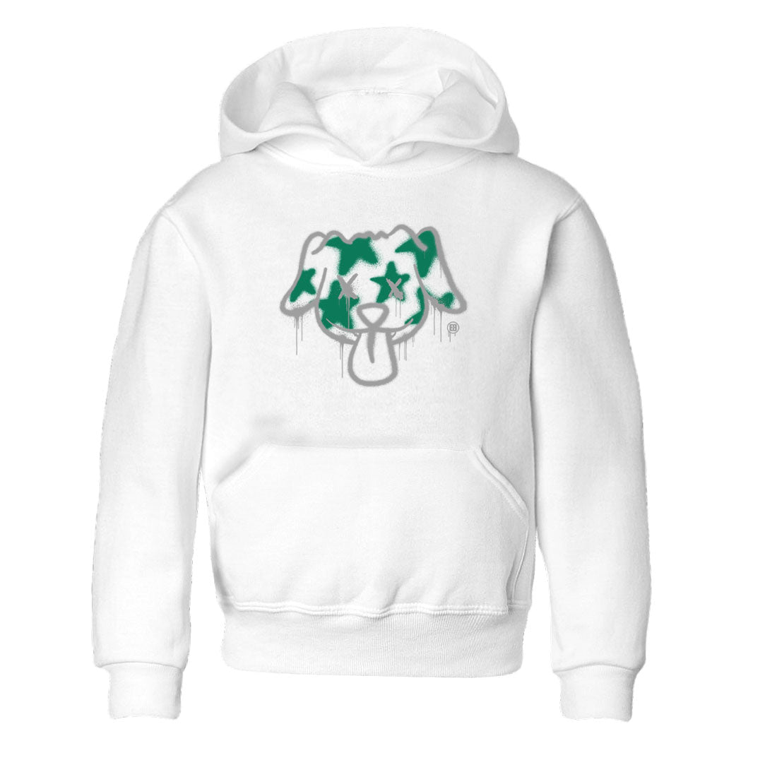4s Oxidized Green shirts to match jordans Graffiti Dog sneaker match tees Air Jordan 4 Oxidized Green Drip Gear Zone streetwear brand Baby and Youth White 2 cotton tee