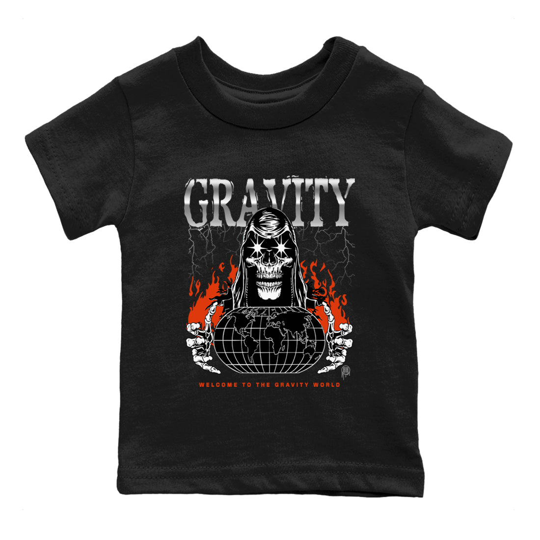 Foams One Jin shirts to match jordans Gravity sneaker match tees Air Foamposite One Jin match shoes to clothes Drip Gear Zone Youth Baby Black 2 tee