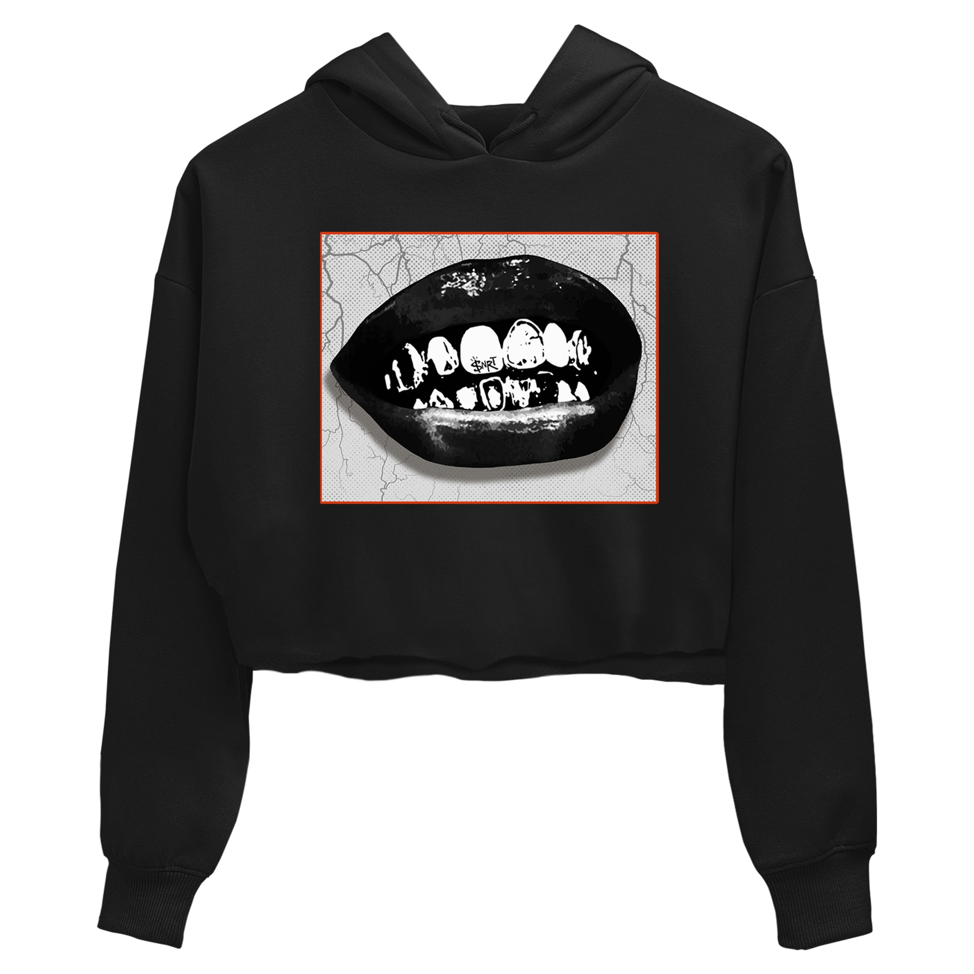 Foams One Jin shirts to match jordans Grillz Lips sneaker match tees Air Foamposite One Jin match shoes to clothes Drip Gear Zone unisex cotton Black 2 crop tee