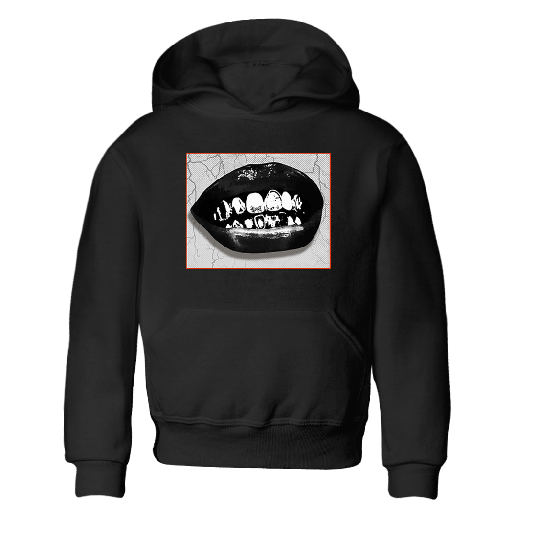 Foams One Jin shirts to match jordans Grillz Lips sneaker match tees Air Foamposite One Jin match shoes to clothes Drip Gear Zone Youth Baby Black 2 tee