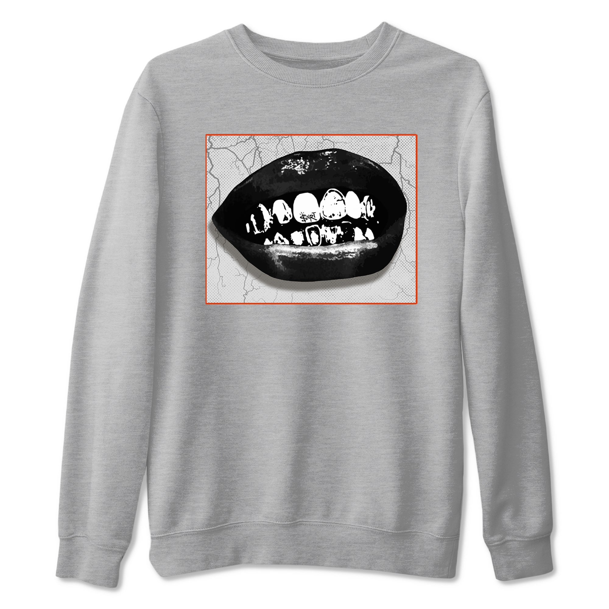 Foams One Jin shirts to match jordans Grillz Lips sneaker match tees Air Foamposite One Jin match shoes to clothes Drip Gear Zone unisex cotton Heather Grey 2 shirts