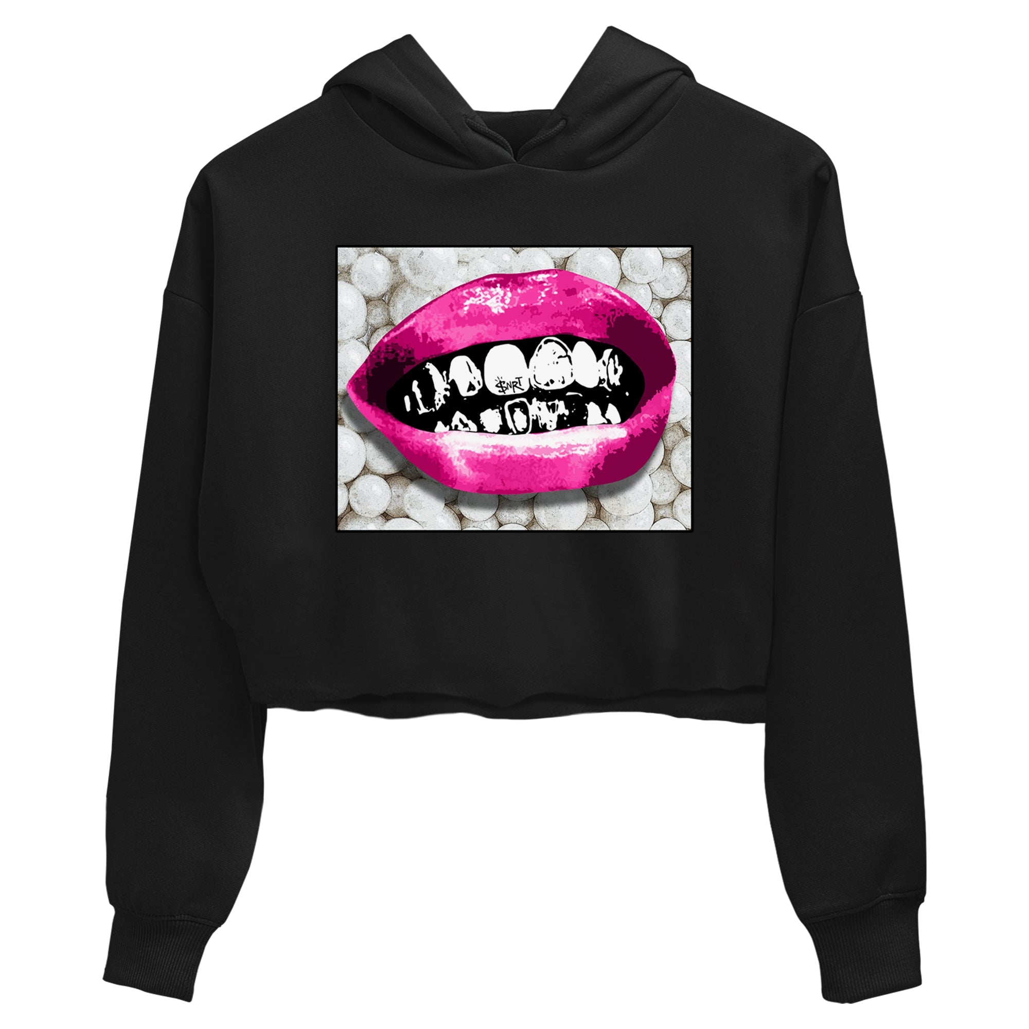 Nike KD 4 Retro Aunt Pearl shirts to match jordans Grillz Lips sneaker match tees Nike KD 4 Aunt Pearl match shoes to clothes Drip Gear Zone unisex cotton Black 2 crop tee