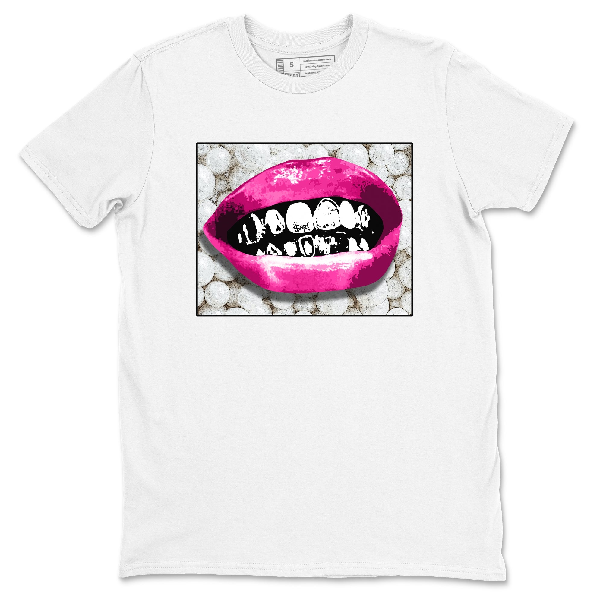 Nike KD 4 Retro Aunt Pearl shirts to match jordans Grillz Lips sneaker match tees Nike KD 4 Aunt Pearl match shoes to clothes Drip Gear Zone unisex cotton White 2 shirts