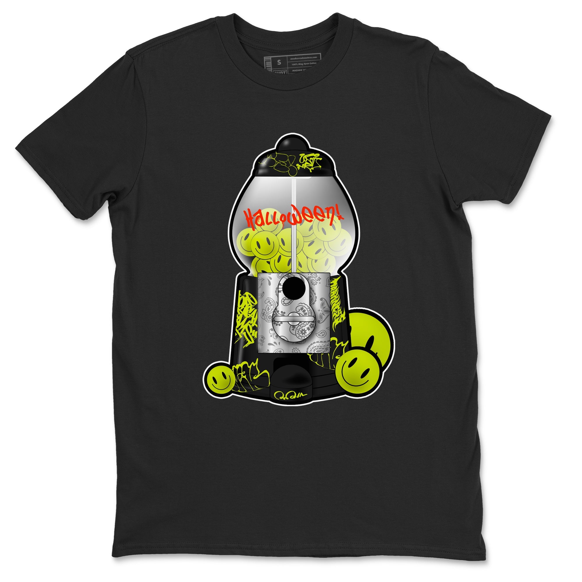 Dunk Halloween shirt to match jordans Gumball Machine sneaker tees halloween horror nights Nike Dunk Halloween Drip Gear Zone Unisex Black 2 T-Shirt