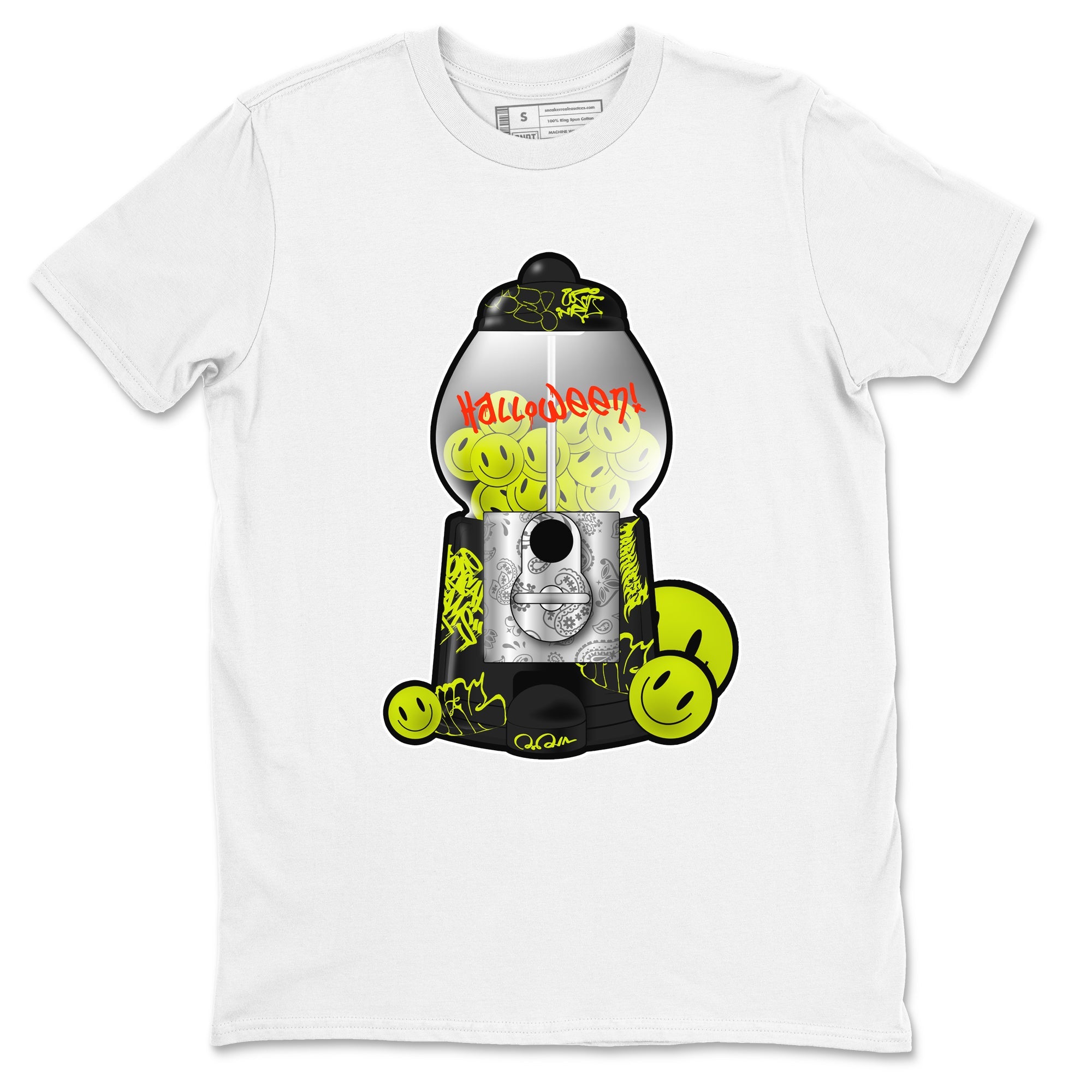 Dunk Halloween shirt to match jordans Gumball Machine sneaker tees halloween horror nights Nike Dunk Halloween Drip Gear Zone Unisex White 2 T-Shirt