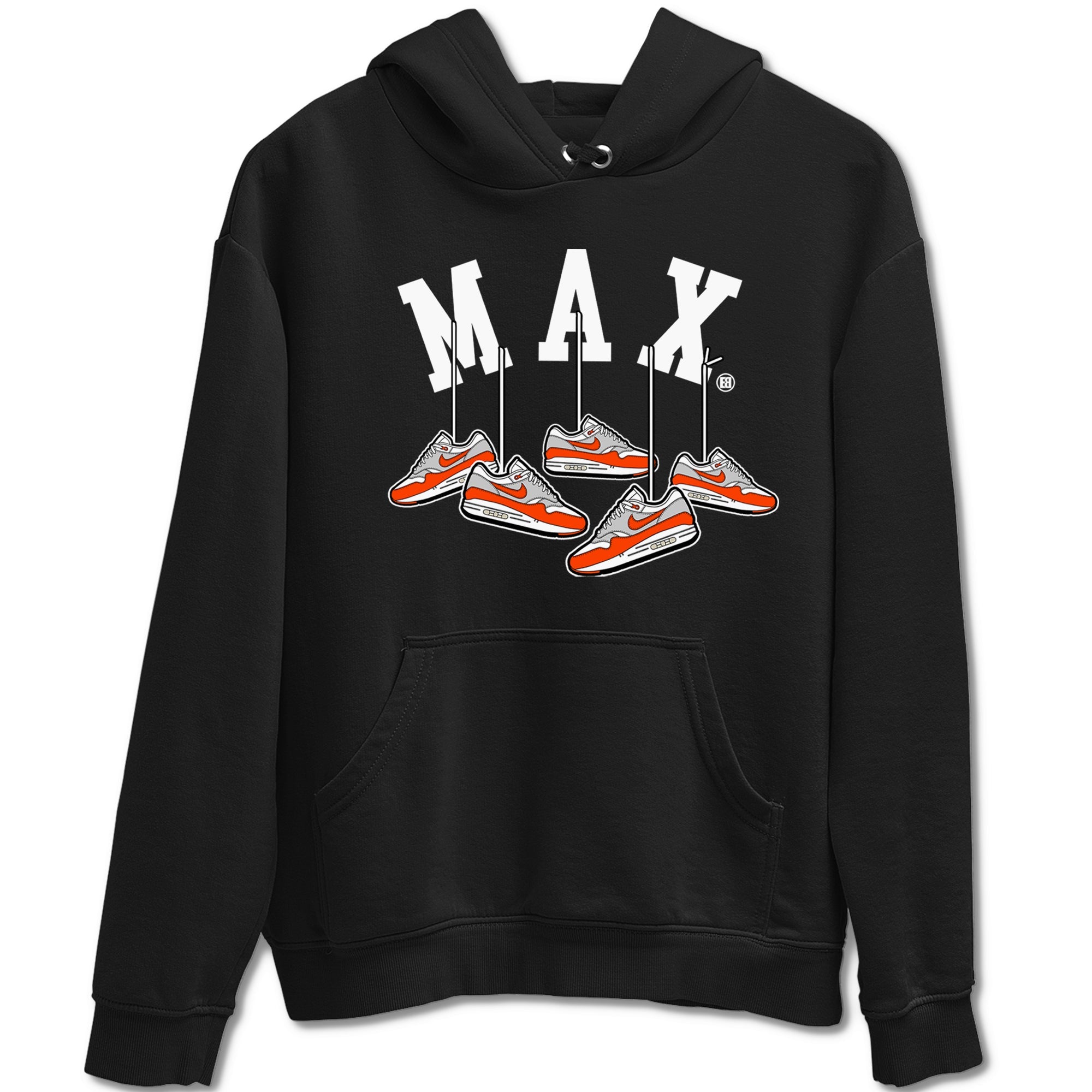 Air Max 1 OG '86 'Summit White and Cosmic Clay shirts to match jordans Hanging Sneakers sneaker match tees Air Max 1 Cosmic Clay match shoes to clothes Drip Gear Zone unisex cotton Black 2 shirts