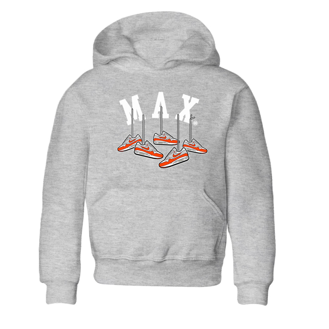 Air Max 1 OG '86 'Summit White and Cosmic Clay shirts to match jordans Hanging Sneakers sneaker match tees Air Max 1 Cosmic Clay match shoes to clothes Drip Gear Zone Youth Baby Heather Grey 2 tee