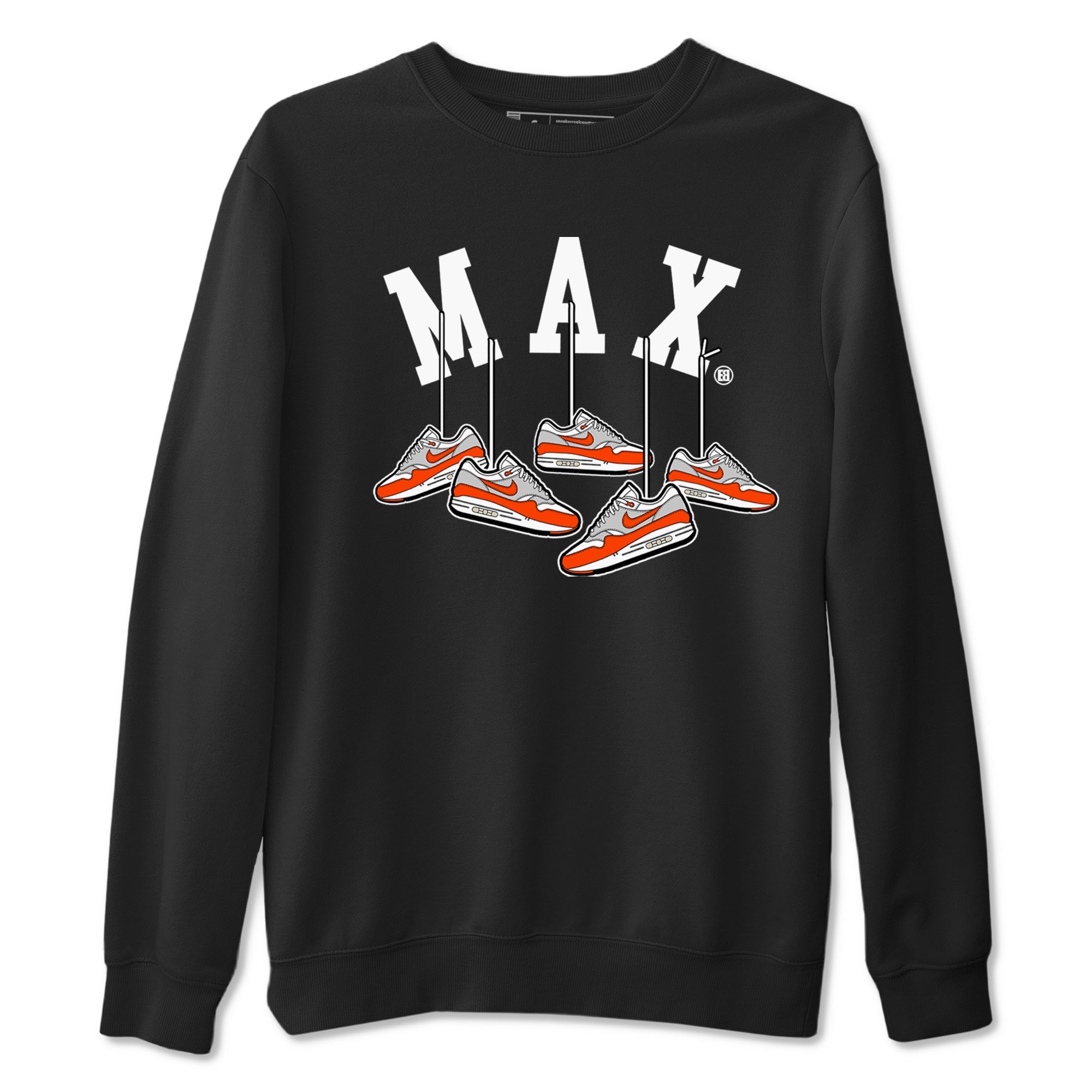Air Max 1 OG '86 'Summit White and Cosmic Clay shirts to match jordans Hanging Sneakers sneaker match tees Air Max 1 Cosmic Clay match shoes to clothes Drip Gear Zone unisex cotton Black 2 shirts