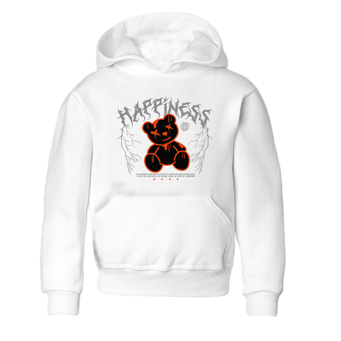Foams One Jin shirts to match jordans Happiness Bear sneaker match tees Air Foamposite One Jin match shoes to clothes Drip Gear Zone Youth Baby White 2 tee