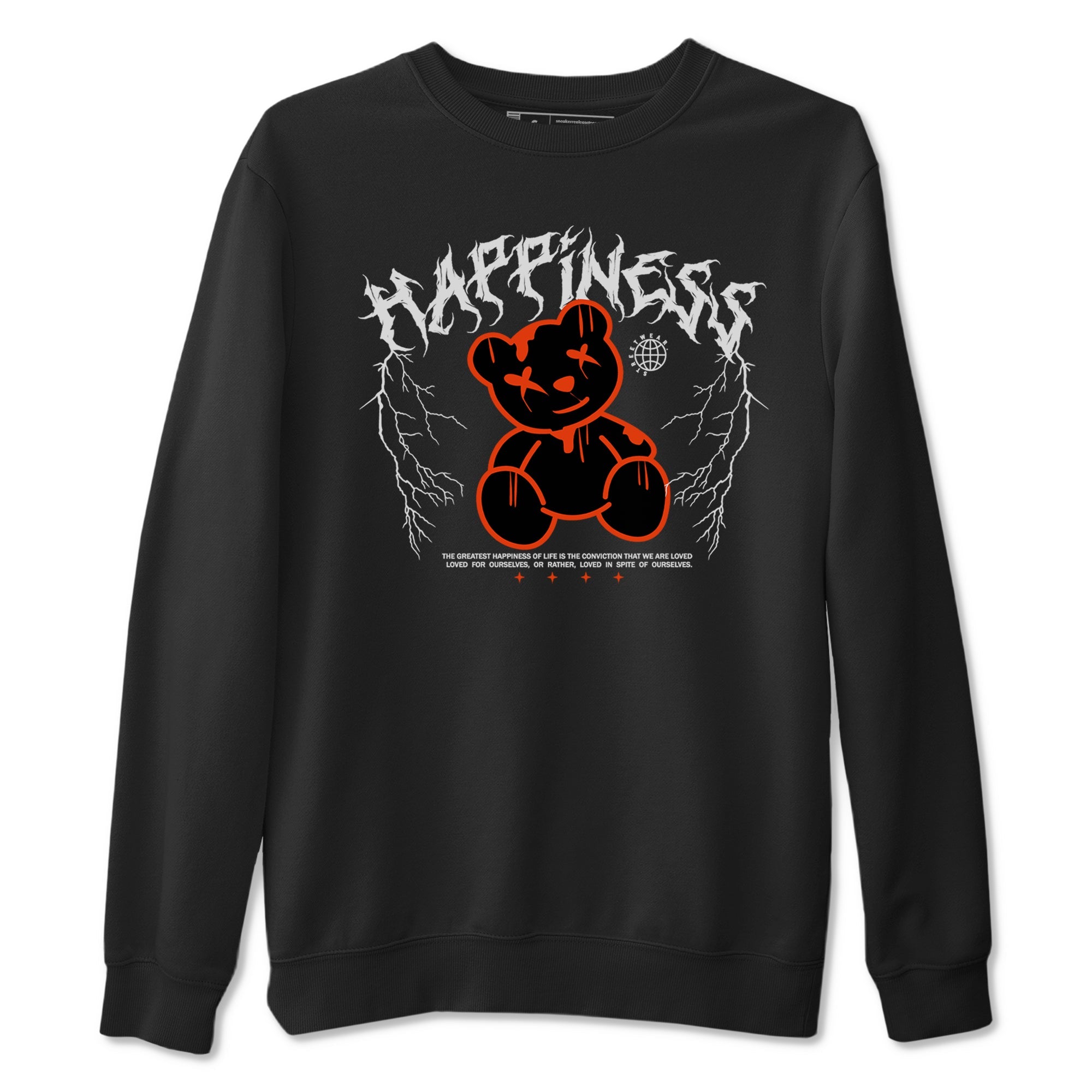 Foams One Jin shirts to match jordans Happiness Bear sneaker match tees Air Foamposite One Jin match shoes to clothes Drip Gear Zone unisex cotton Black 2 shirts
