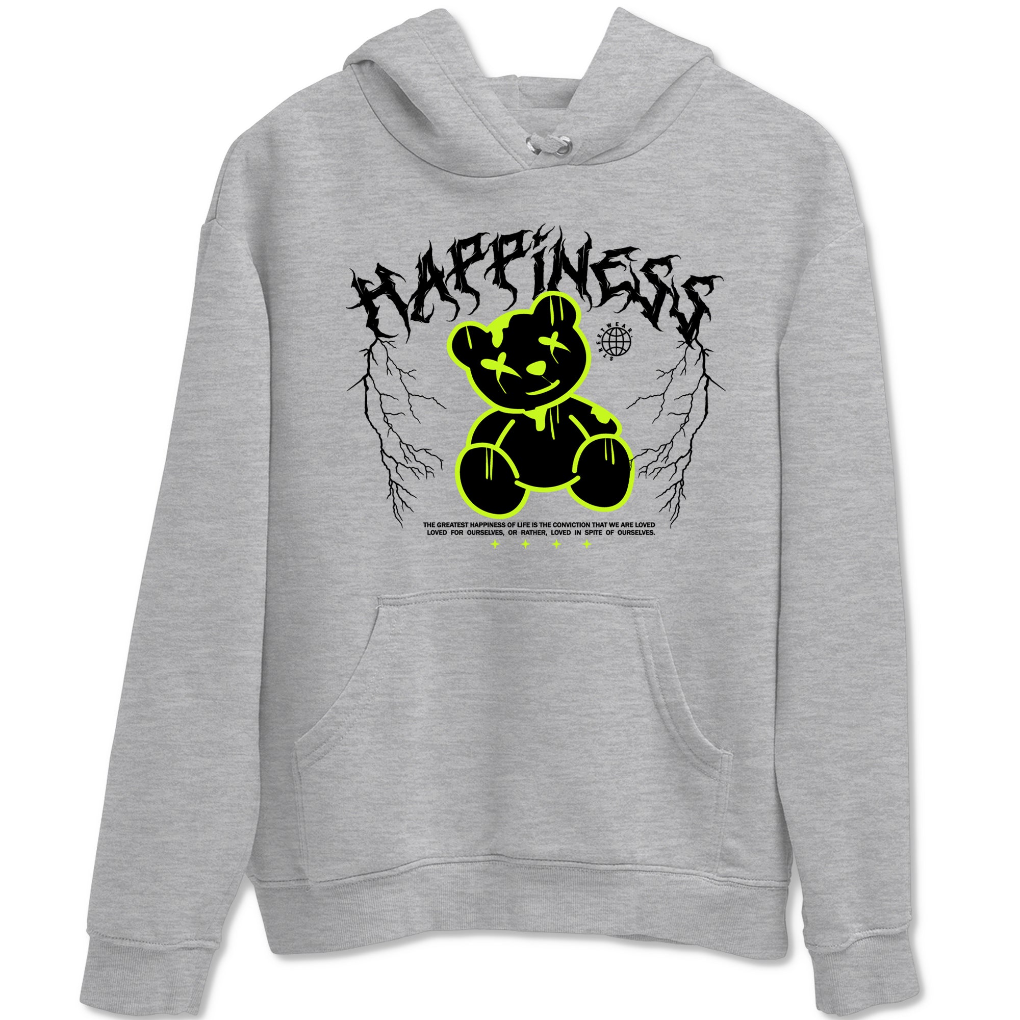 Air Force 1 Low Dance Volt t-shirts to match sneakers Happiness Bear sneaker match tees Air Force 1 Volt match shoes to clothes Drip Gear Zone unisex cotton Heather Grey 2 shirts