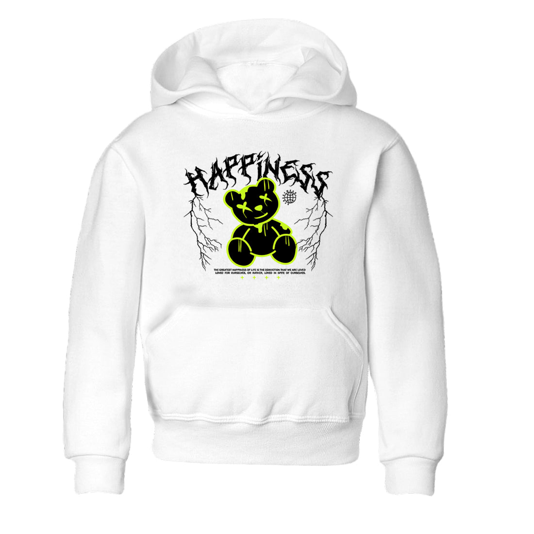 Air Force 1 Low Dance Volt t-shirts to match sneakers Happiness Bear sneaker match tees Air Force 1 Volt match shoes to clothes Drip Gear Zone Youth Baby White 2 tee