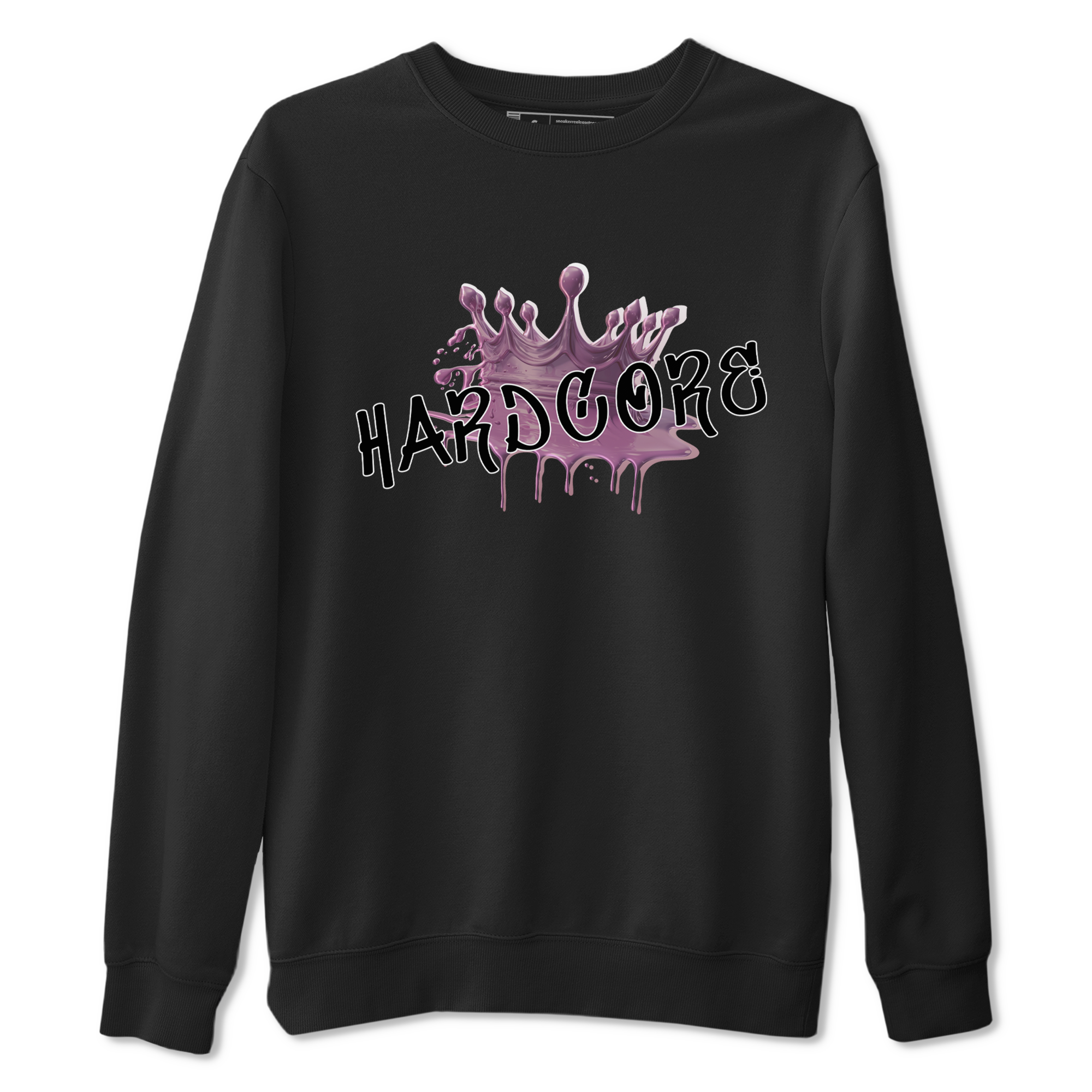 Air Jordan 1 Mauve shirt to match jordans Hardcore sneaker tees AJ1 Mauve Drip Gear Zone Sneaker Matching Clothing Brand Unisex Sneaker Tee Black 2 T-Shirt