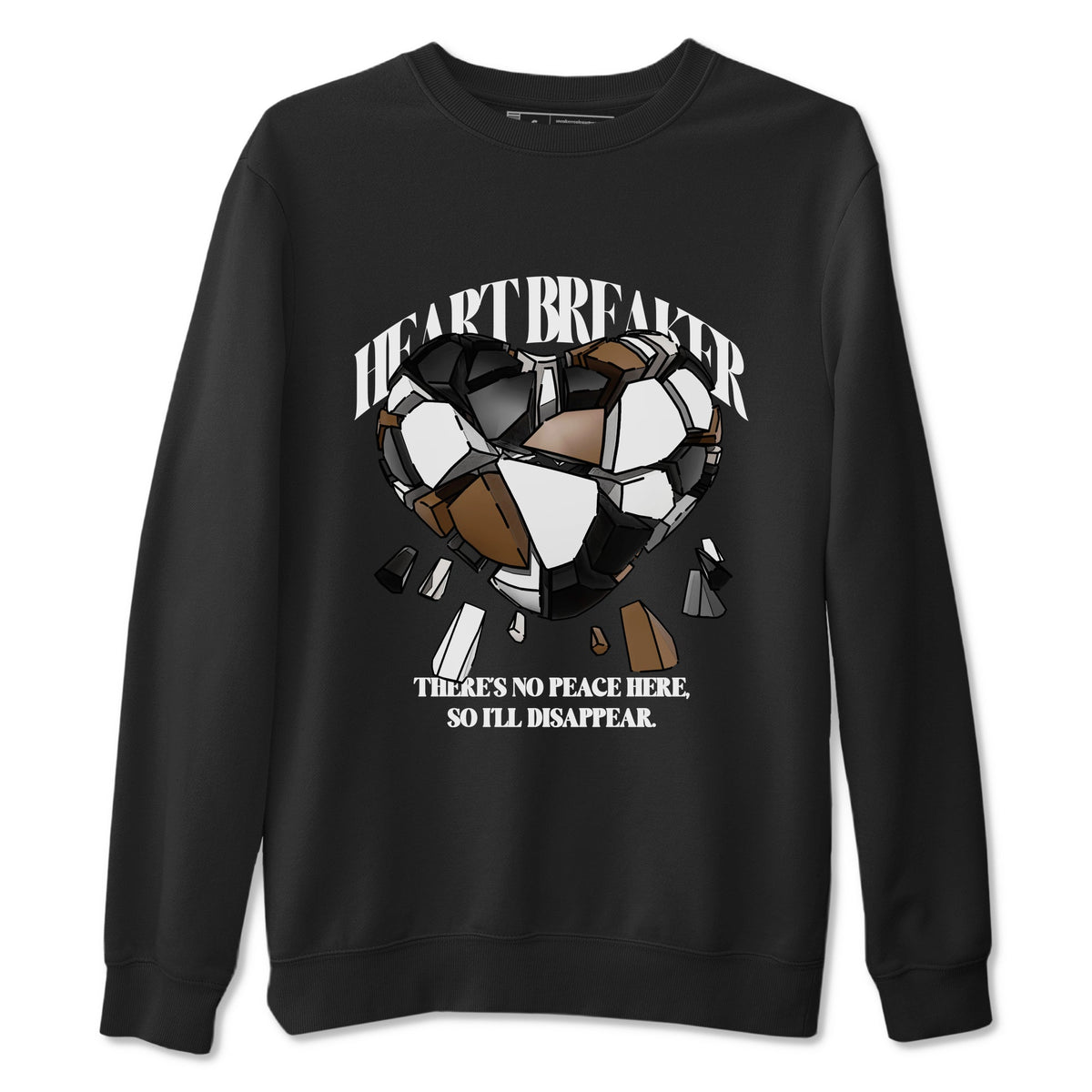 1s Low OG Mocha shirts to match jordans Heart Breaker sneaker match tees Air Jordan 1 Mocha match shoes to clothes Drip Gear Zone unisex cotton Black 2 shirts