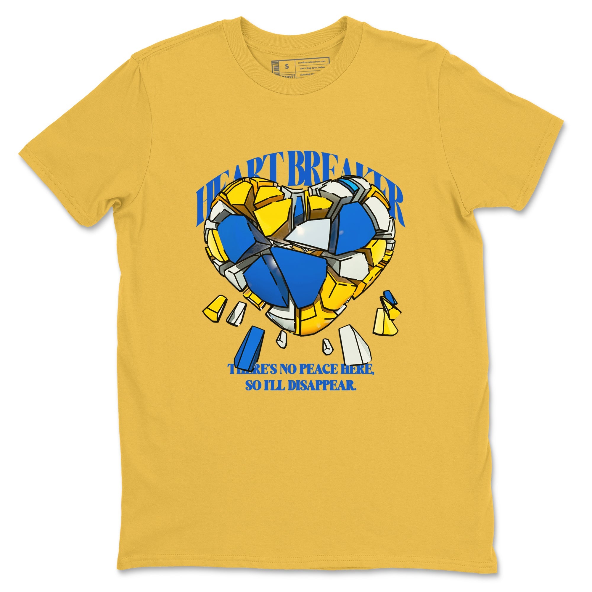 1s Travis Scott Canary shirt to match jordans Heart Breaker sneaker tees Air Jordan 1 Travis Scott Canary Drip Gear Zone unisex cotton Daisy 2 crew neck shirt