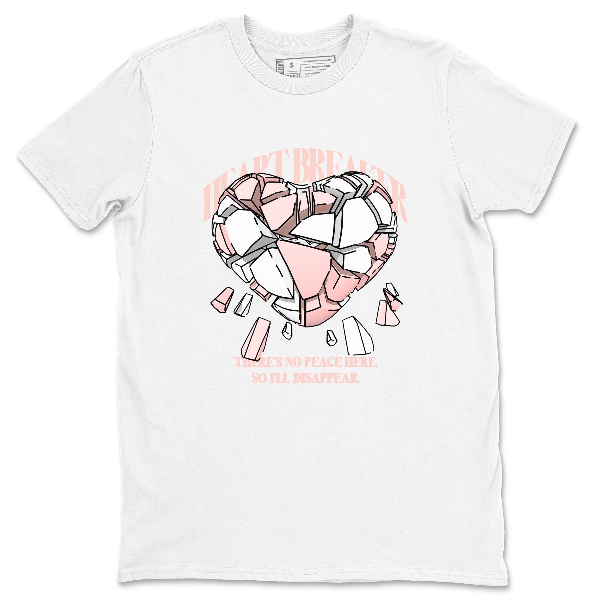 11s Legend Pink shirts to match jordans Heart Breaker sneaker match tees Air Jordan 11 Legend Pink Drip Gear Zone streetwear brand White 2 unisex cotton tee