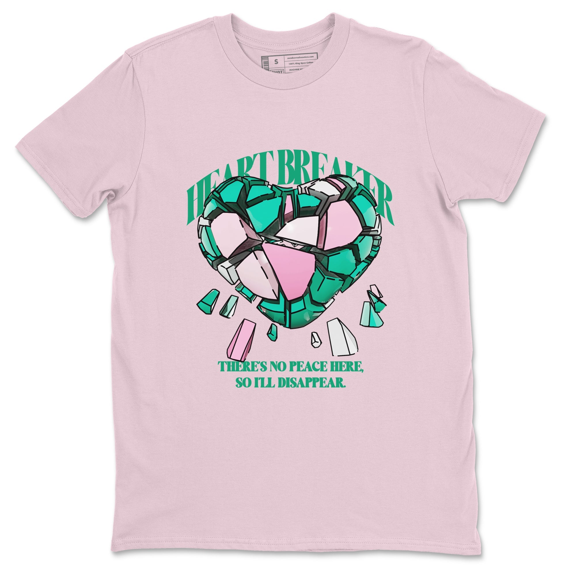 Dunk Low Medium Soft Pink Malachite shirt to match jordans Heart Breaker sneaker tees Dunk Medium Soft Pink Malachite Drip Gear Zone unisex cotton Pink 2 crew neck shirt