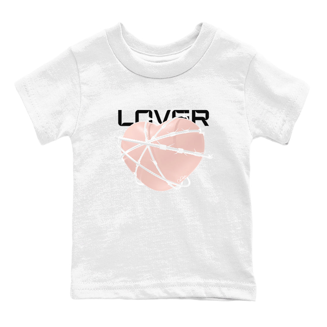 11s Legend Pink shirts to match jordans Heart Lover sneaker match tees Air Jordan 11 Legend Pink Drip Gear Zone streetwear brand Baby and Youth White 2 cotton tee