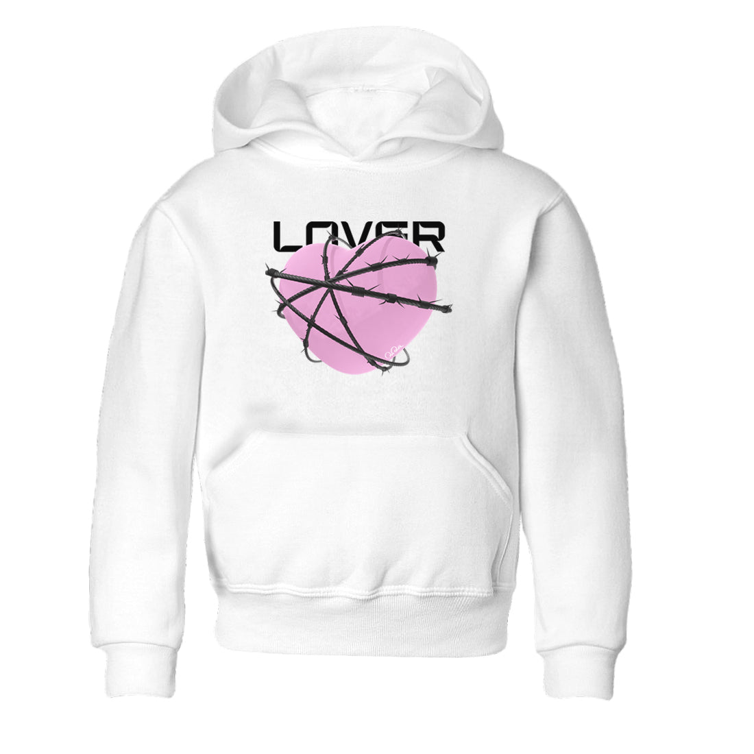 4s Retro Orchid shirts to match jordans Heart Lover sneaker match tees Air Jordan 4 WMNS Orchid match shoes to clothes Drip Gear Zone Youth Baby White 2 tee