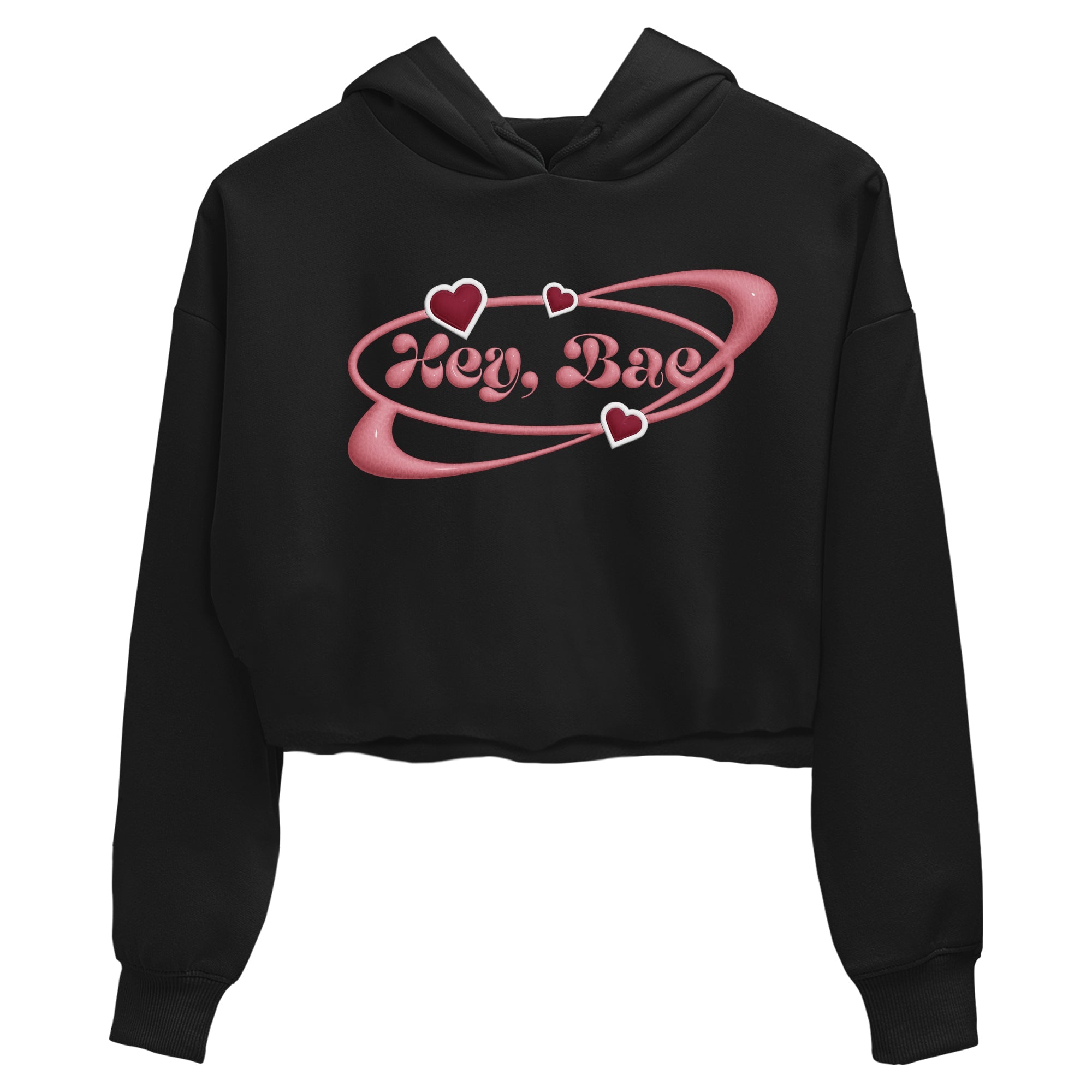 Dunk Valentines Day 2024 shirt to match jordans Hey Bae sneaker tees Dunk Happy Valentines Day 2024 Drip Gear Zone Black 2 Crop T-Shirt