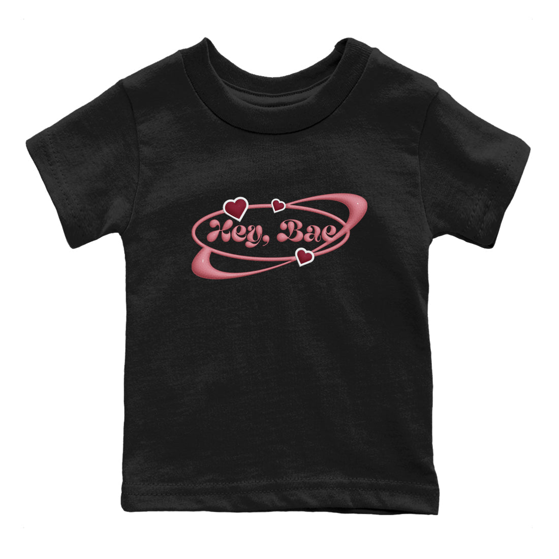 Dunk Valentines Day 2024 shirt to match jordans Hey Bae sneaker tees Dunk Happy Valentines Day 2024 Drip Gear Zone Baby Toddler Black 2 T-Shirt