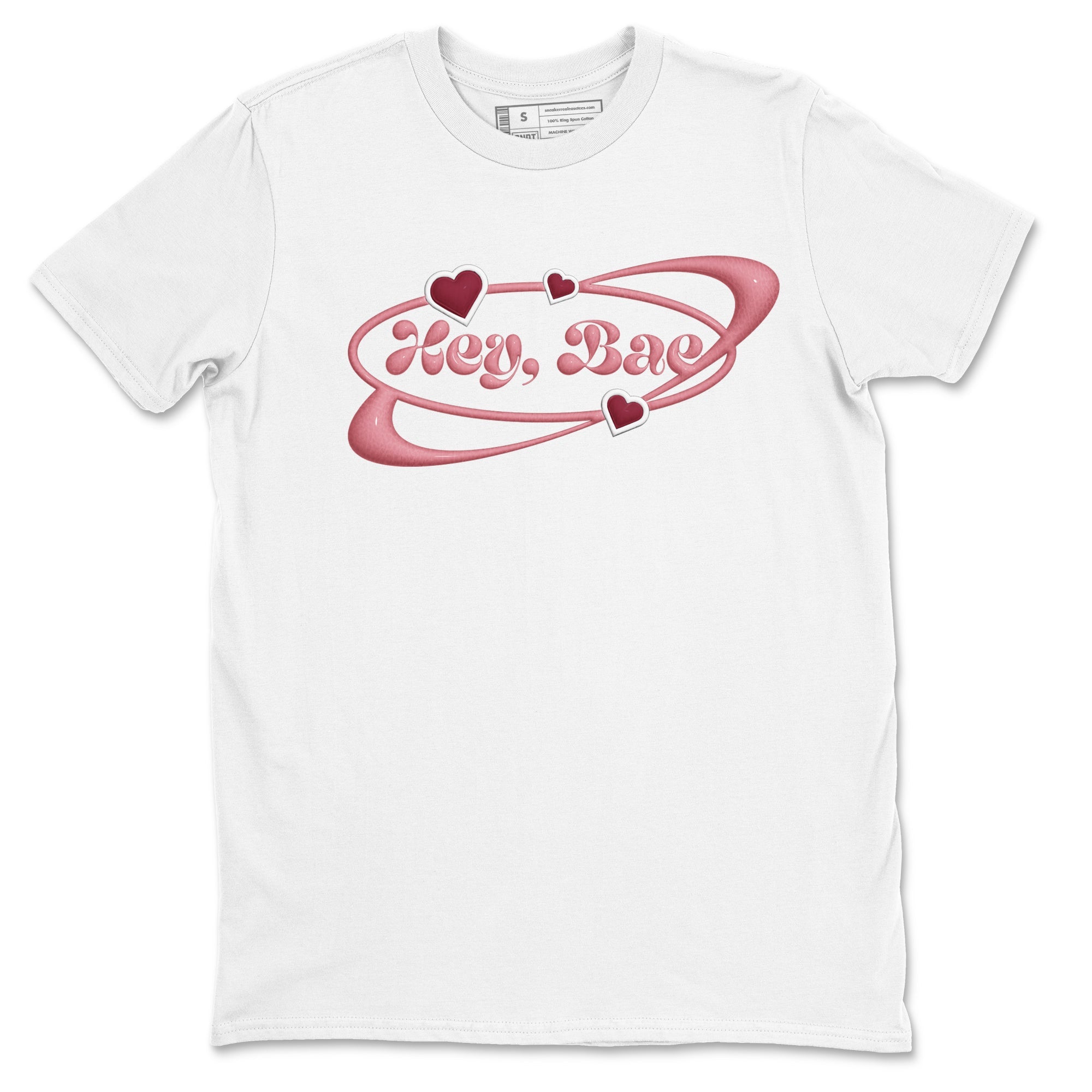 Dunk Valentines Day 2024 shirt to match jordans Hey Bae sneaker tees Dunk Happy Valentines Day 2024 Drip Gear Zone Unisex White 2 T-Shirt