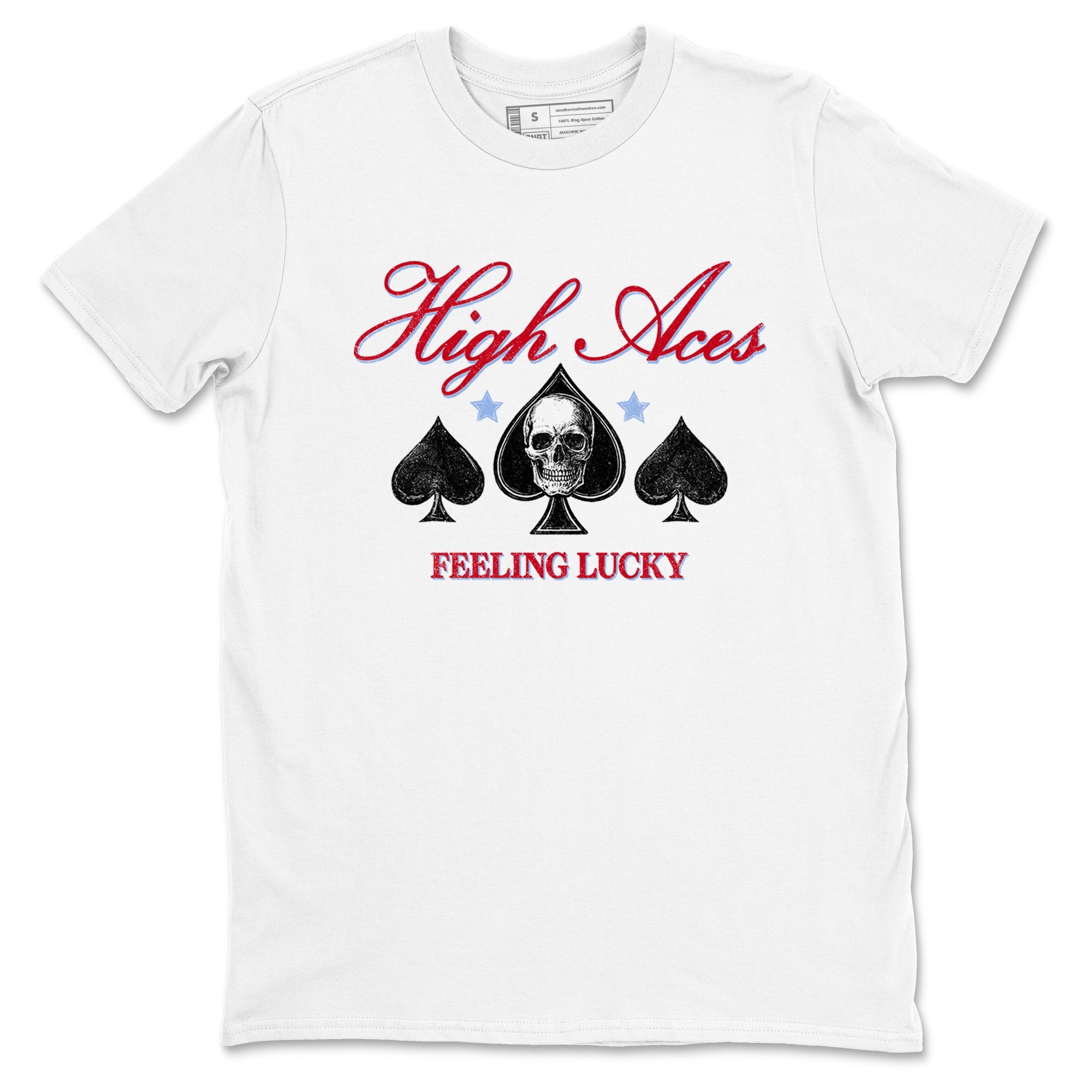 Sneaker match tees  Sneaker Tees To Match Air Jordan 5 Fire Red Shoes  High Aces Tee White 2