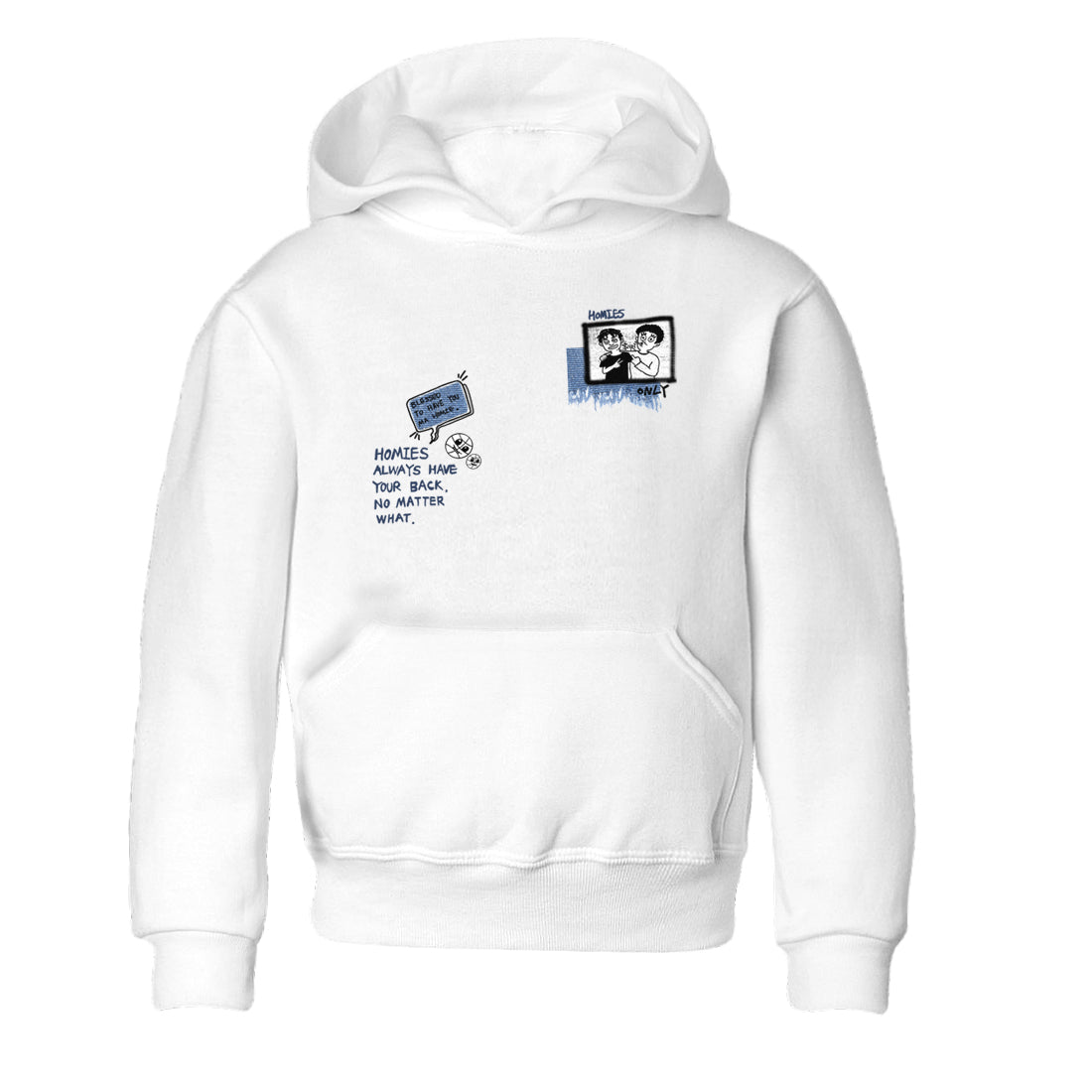 1s Denim shirts to match jordans Homies Only sneaker match tees Air Jordan 1 Denim Drip Gear Zone streetwear brand Baby and Youth White 2 cotton tee