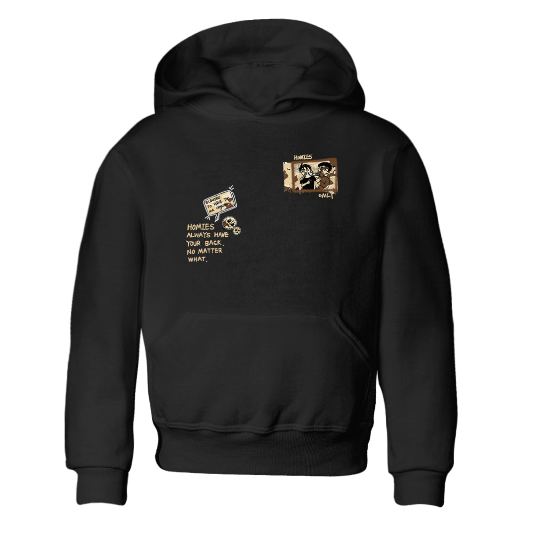 AJ3 Desert Camo shirts to match jordans Homies Only sneaker match tees Air Jordan 3 Desert Camo Drip Gear Zone streetwear brand Baby and Youth Black 2 cotton tee