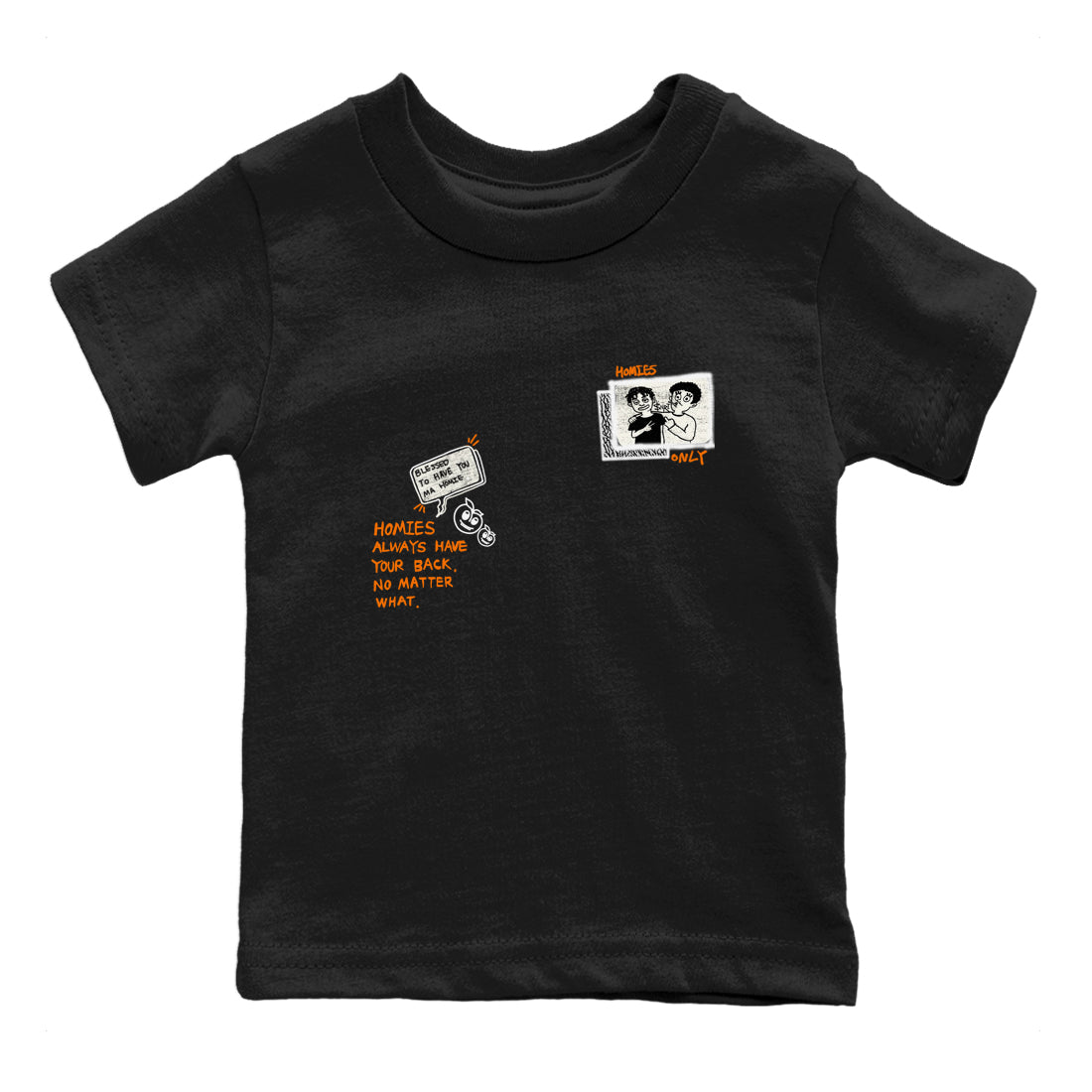 3s Georgia Peach shirt to match jordans Homies Only sneaker tees Air Jordan 3 Georgia Peach Drip Gear Zone baby toddler Black 2 cotton Shirt