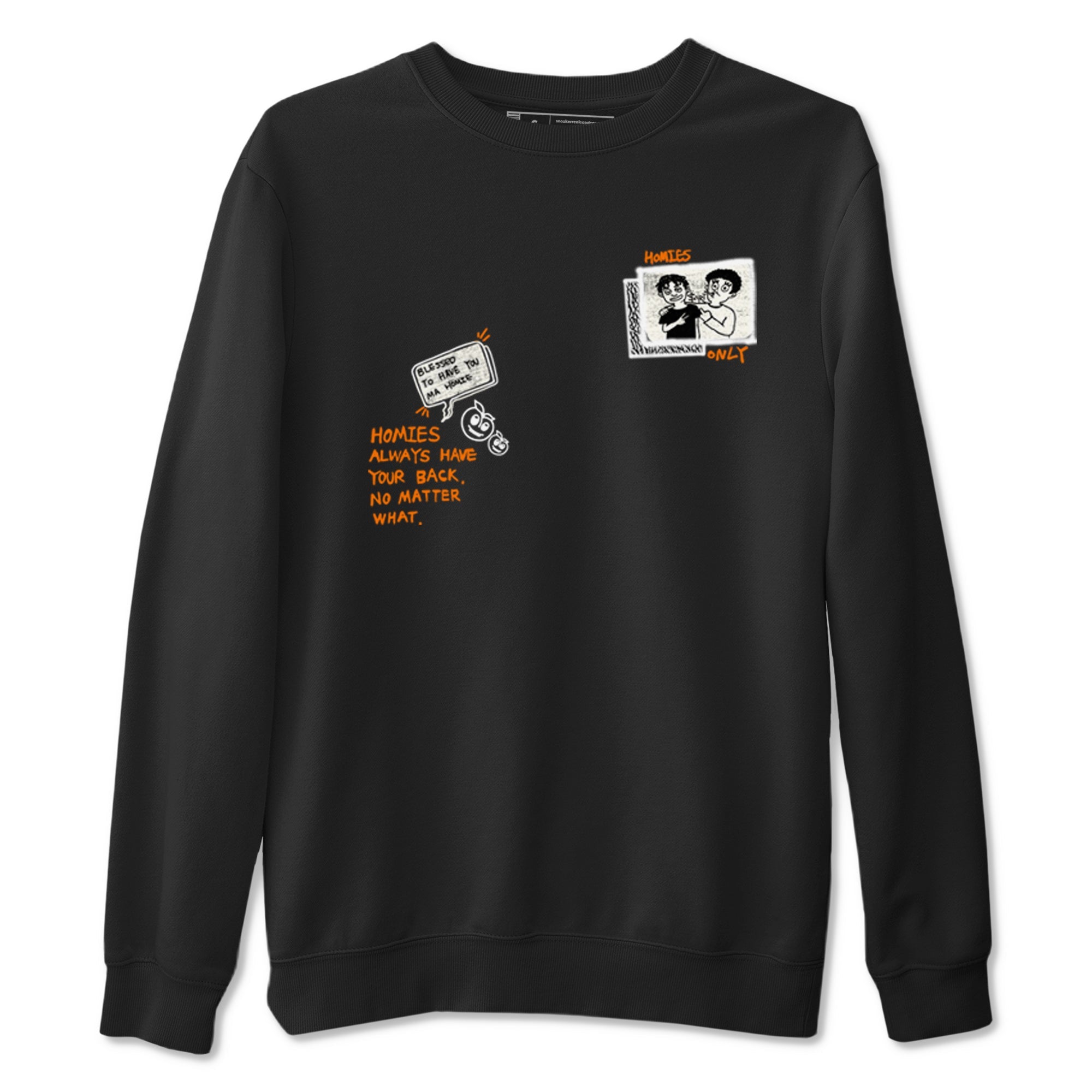 3s Georgia Peach shirt to match jordans Homies Only sneaker tees Air Jordan 3 Georgia Peach Drip Gear Zone unisex cotton Black 2 crew neck shirt