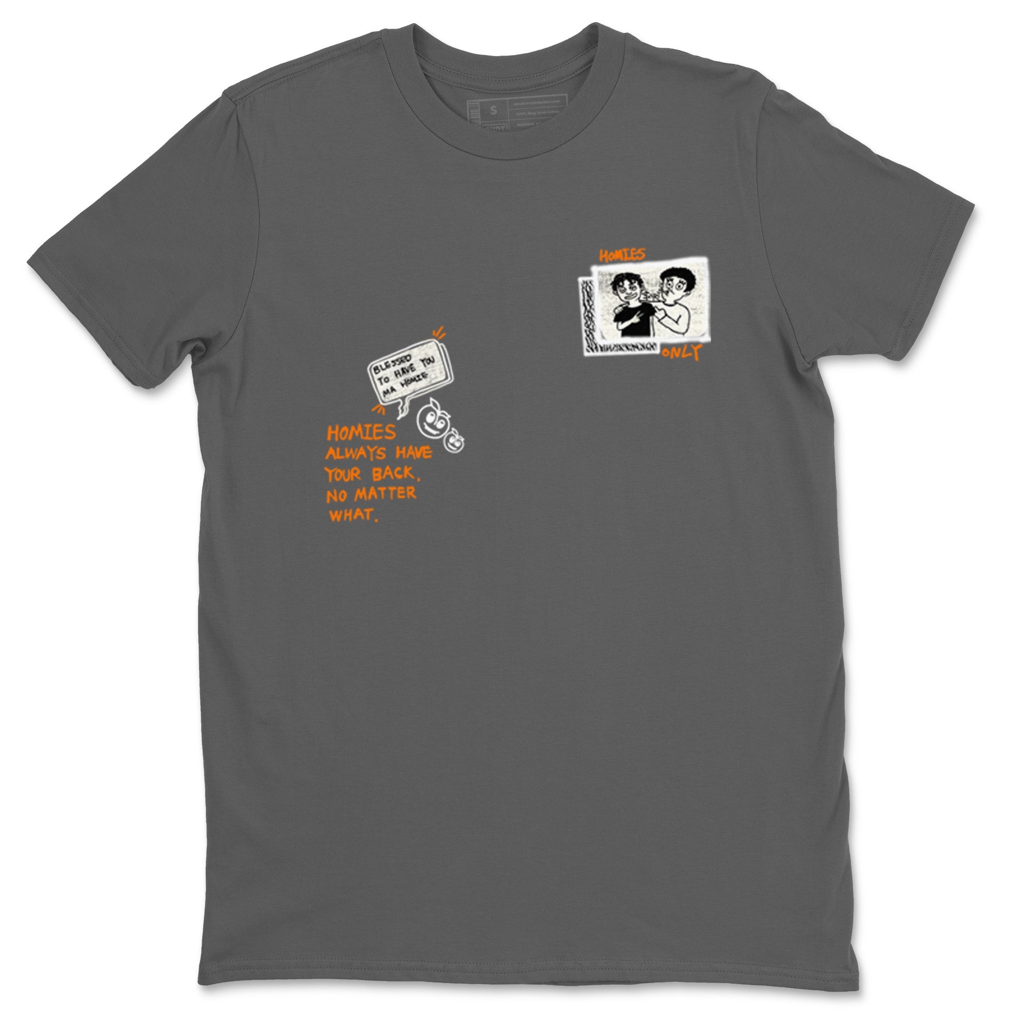 3s Georgia Peach shirt to match jordans Homies Only sneaker tees Air Jordan 3 Georgia Peach Drip Gear Zone unisex cotton Cool Grey 2 crew neck shirt