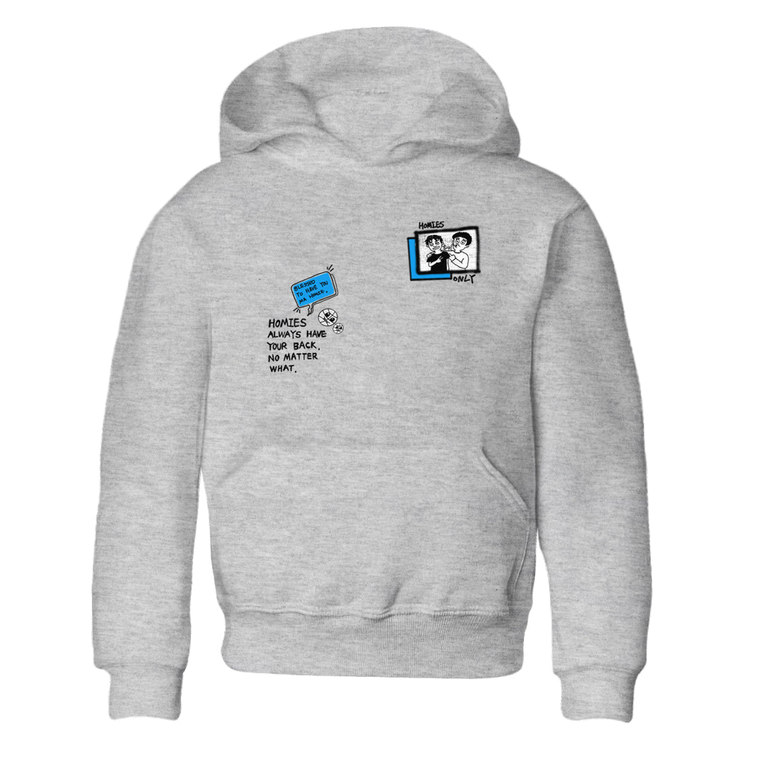 4s Military Blue shirt to match jordans Homies Only sneaker tees Air Jordan 4 Military Blue Drip Gear Zone baby toddler Heather Grey 2 cotton Shirt
