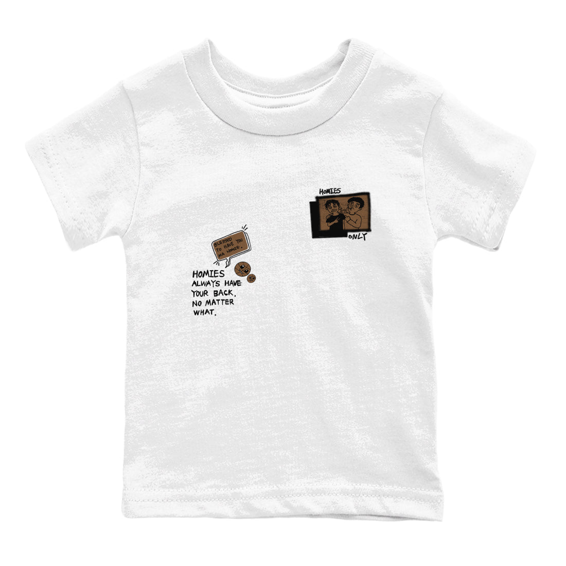 Jordan Jumpman Jack TR Travis Scott Dark Mocha shirts to match jordans Homies Only sneaker match tees Jordan Jumpman Jack Travis Scott Dark Mocha match shoes to clothes Drip Gear Zone Youth Baby White 2 tee