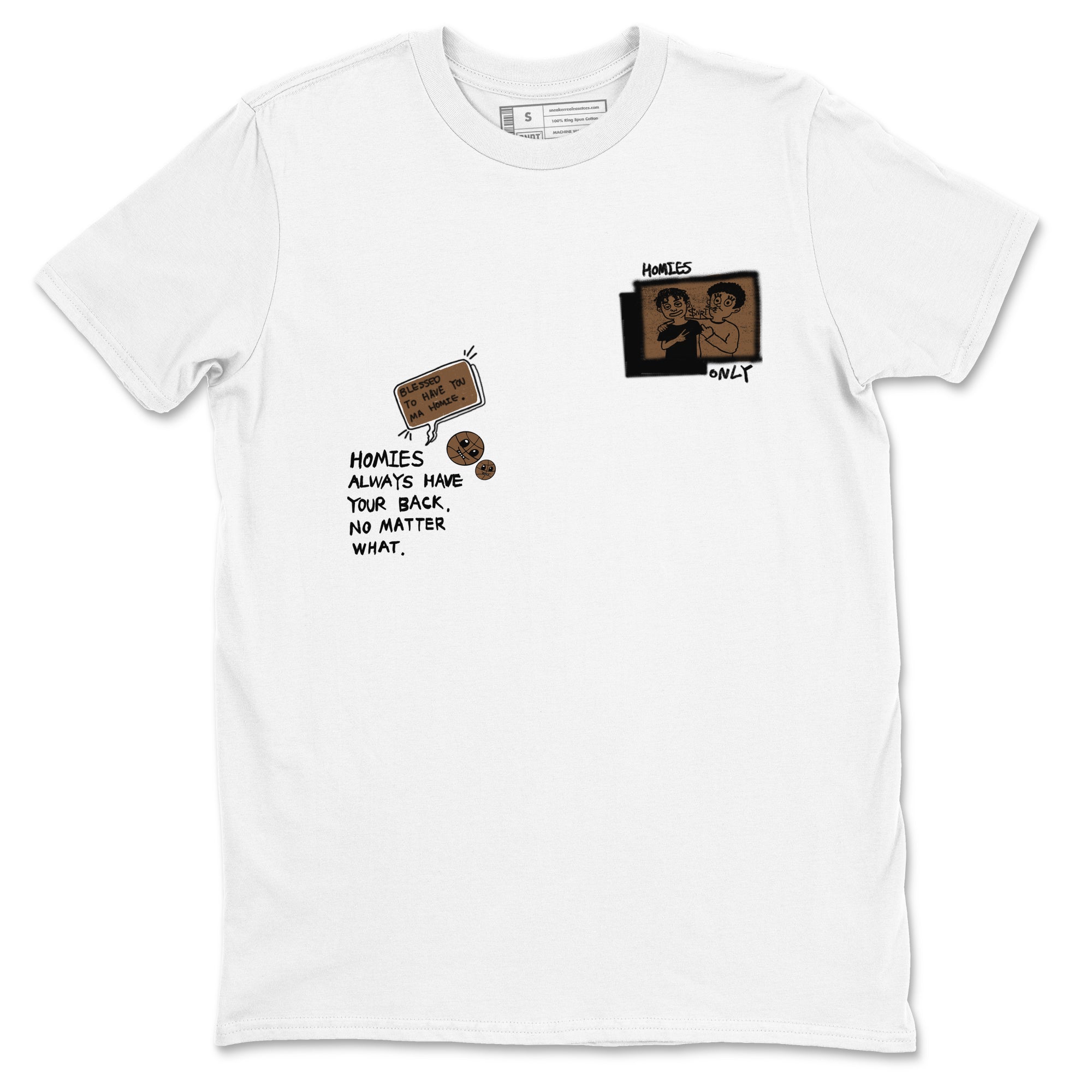 Jordan Jumpman Jack TR Travis Scott Dark Mocha shirts to match jordans Homies Only sneaker match tees Jordan Jumpman Jack Travis Scott Dark Mocha match shoes to clothes Drip Gear Zone unisex cotton White 2 shirts