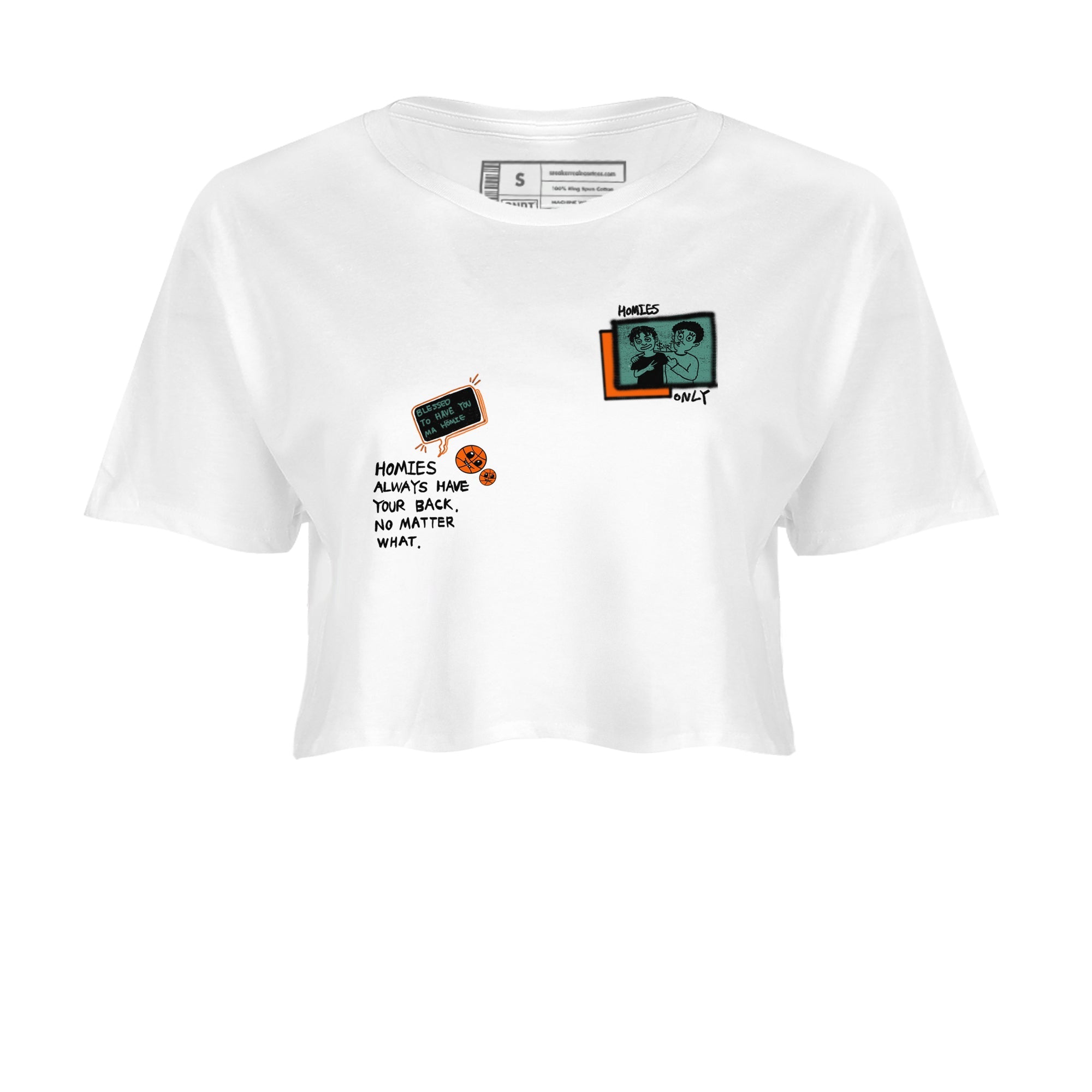 Dunk Low Ceramic shirts to match jordans Homies Only sneaker match tees Dunk Ceramic match shoes to clothes Drip Gear Zone unisex cotton White 2 crop tee