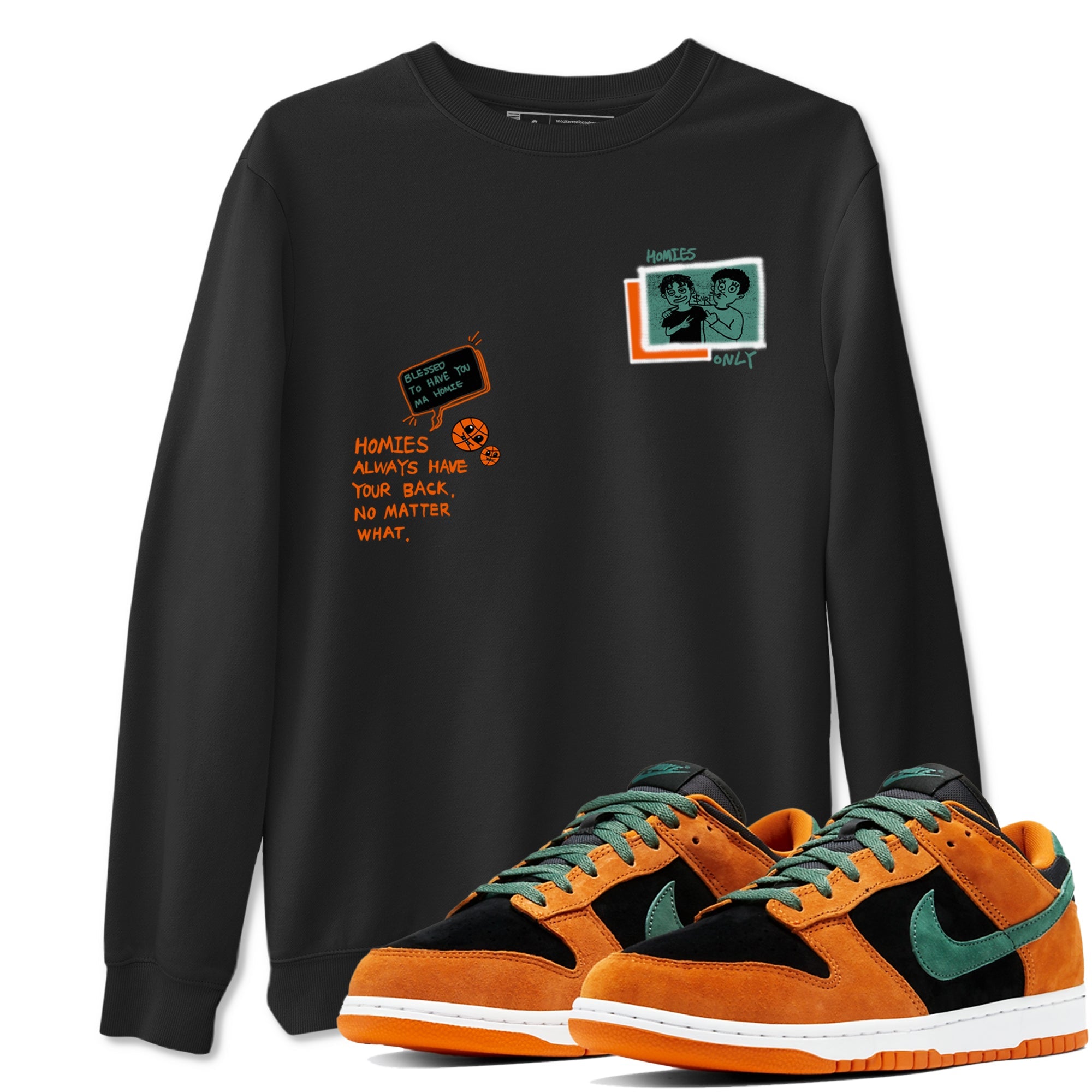 Dunk Low Ceramic shirts to match jordans Homies Only sneaker match tees Dunk Ceramic match shoes to clothes Drip Gear Zone unisex cotton Black 1 shirts